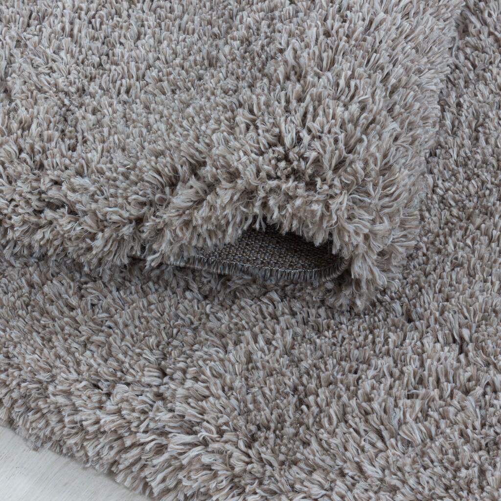 Ayyildiz Teppiche Hochflor-Teppich »FLUFFY 3500«, rund