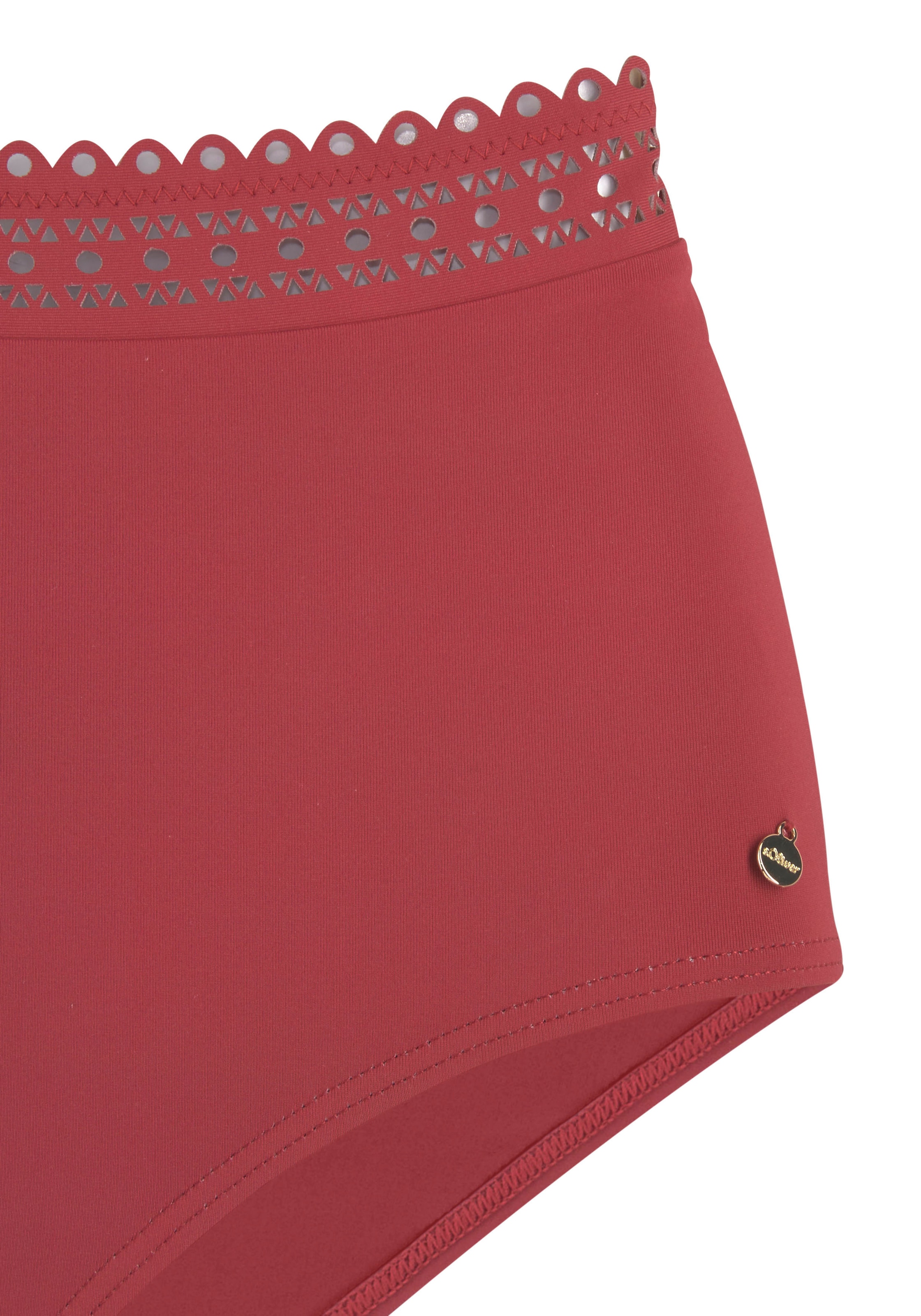 s.Oliver Bikini-Hose »Aiko«, mit Häkeloptik