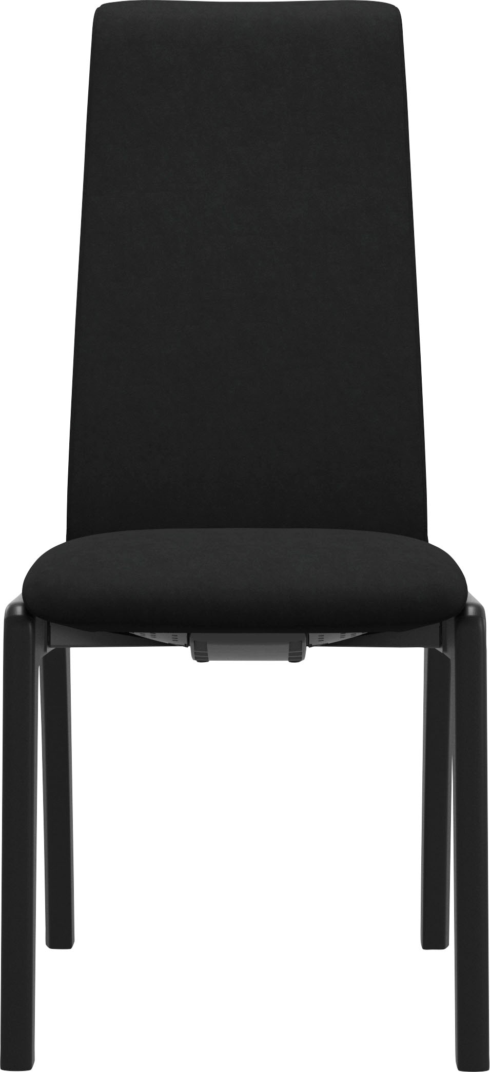 Stressless® Polsterstuhl »Laurel« () Low Back, Größe L, mit abgerundeten Beinen in Schwarz