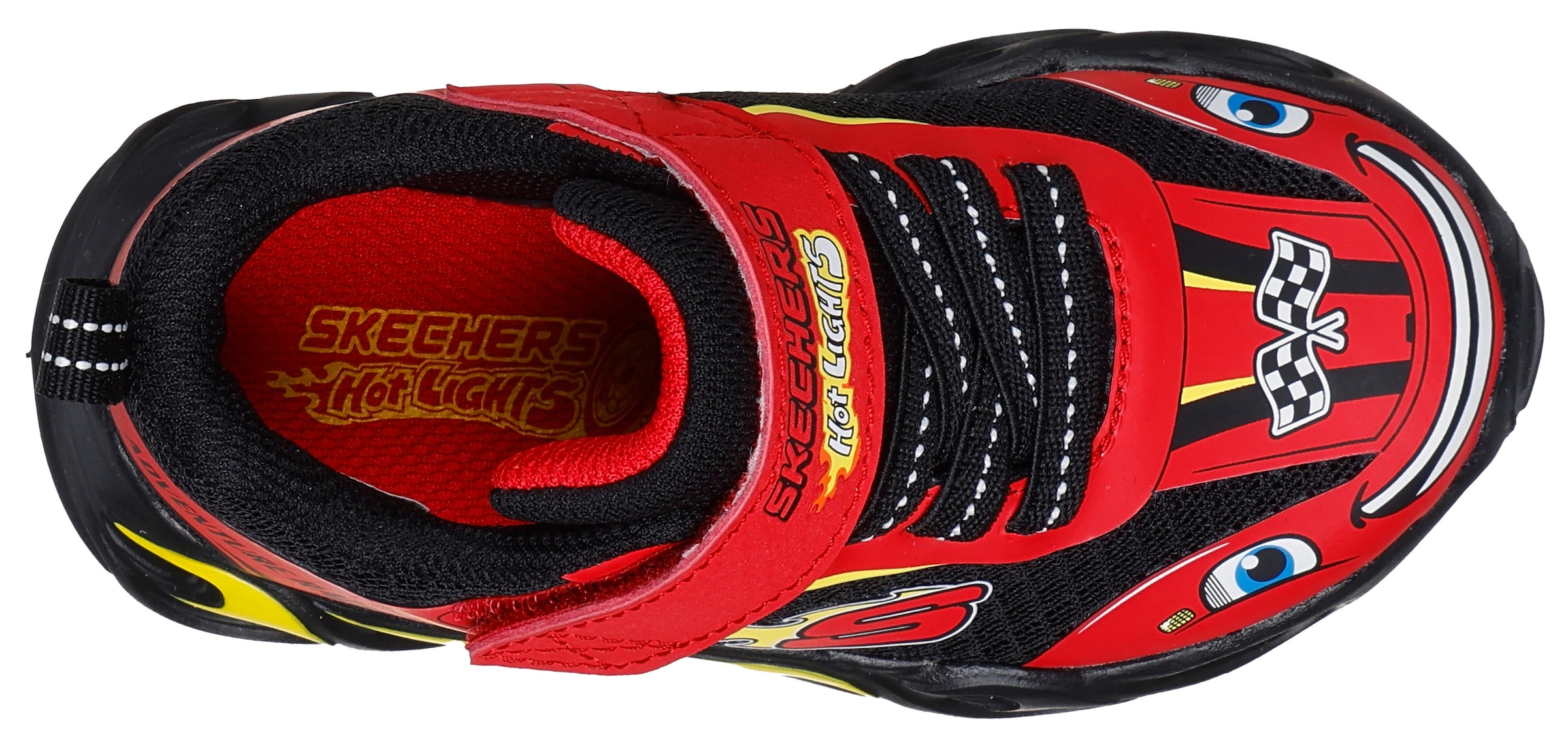 Skechers Sneaker »Hot Lights: Thermo Flash - Wheel Buddies«  Blinkschuh, Klettschuh im Hot Lights® Design mit Automotiv