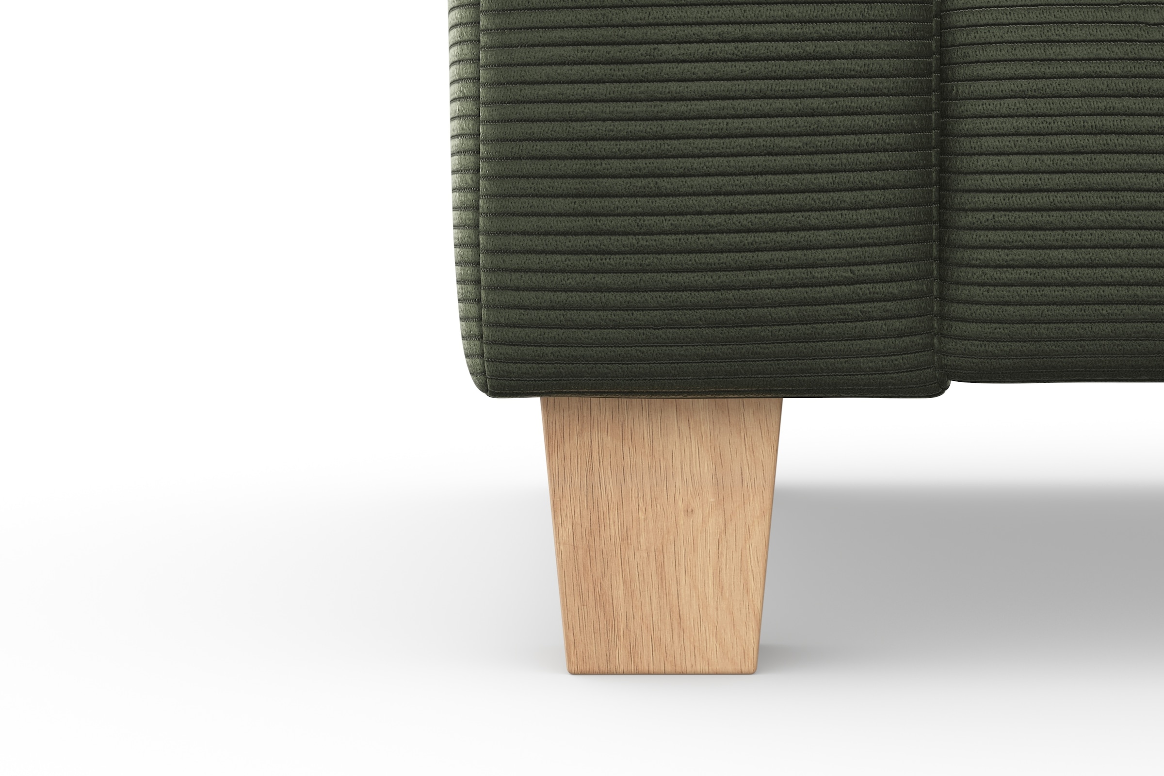 Home affaire Ecksofa »Summer L-Form« mit Ottomane, wahlweise mit Bettfunktion und Bettkasten, Cord-Bezug