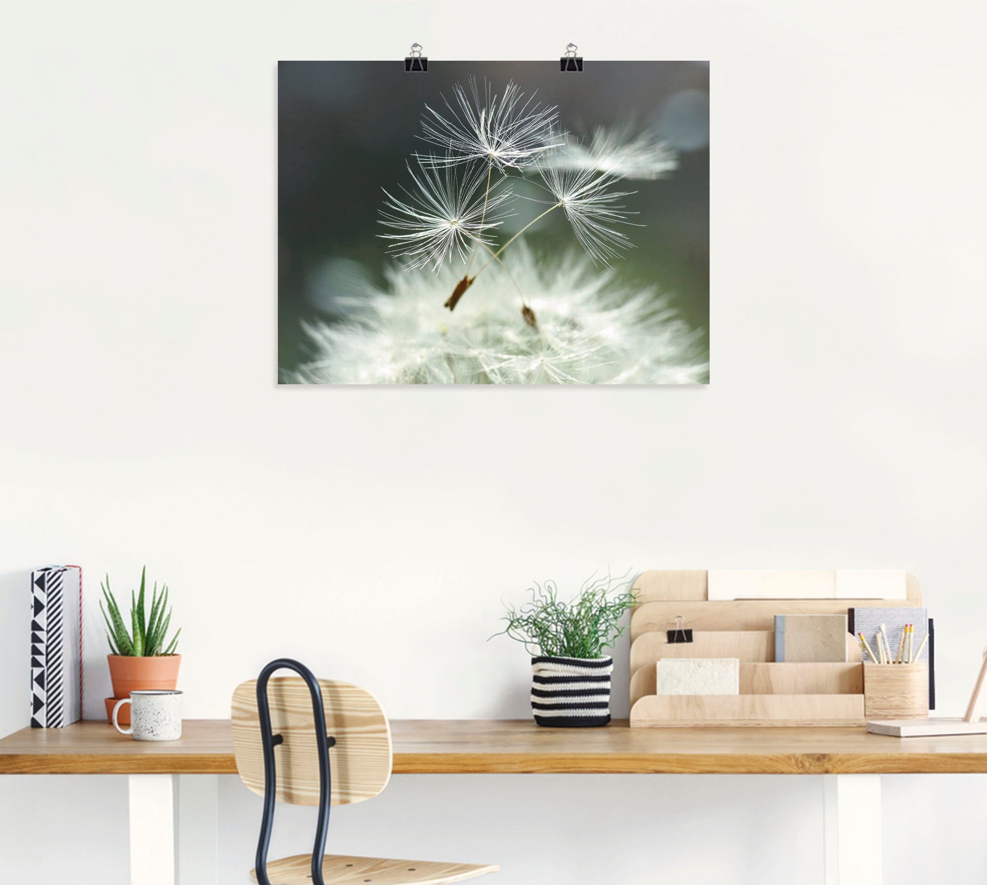 Artland Wandbild »Pusteblume Facility« 1 Stk. tlg. als Alubild, Outdoorbild, Leinwandbild, Poster, Wandaufkleber