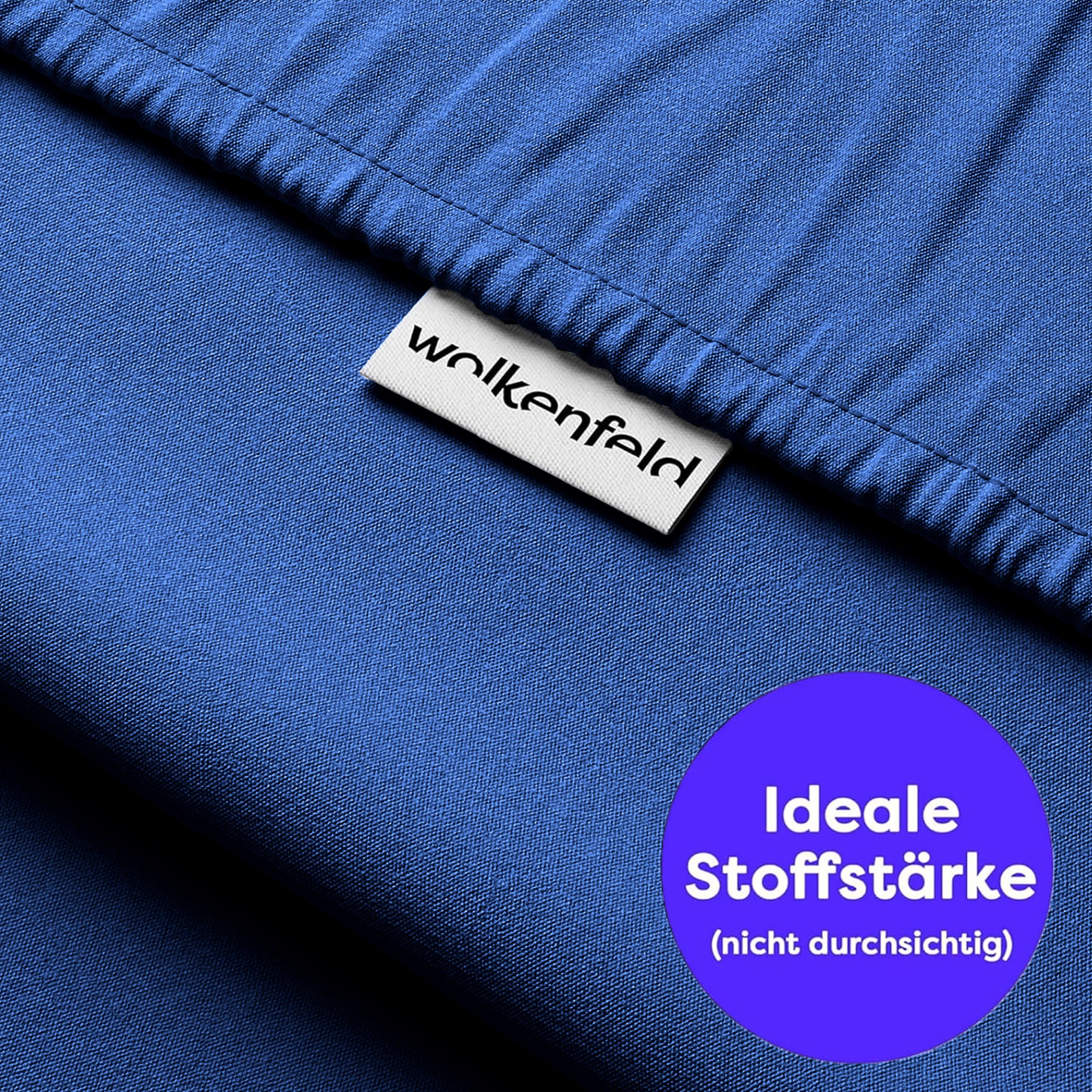 Wolkenfeld Kissenbezug »Mikrofaser Kissenbezug - Allergiker Kopfkissenbezug - unfassbar weich« Größe 80x80, 40x80 und 70x90 cm; versteckter Reißverschluss