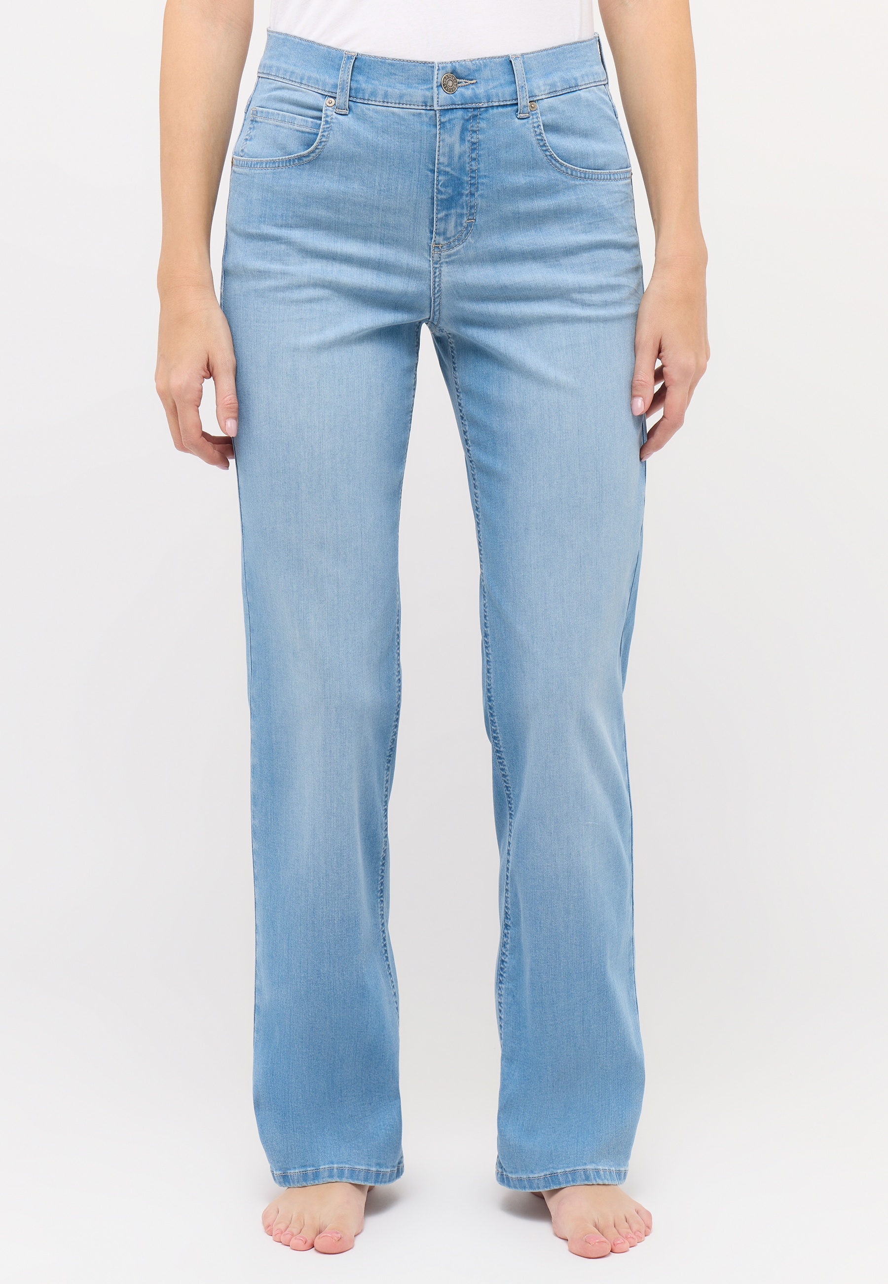 ANGELS Straight-Jeans »Lara« Wide Leg