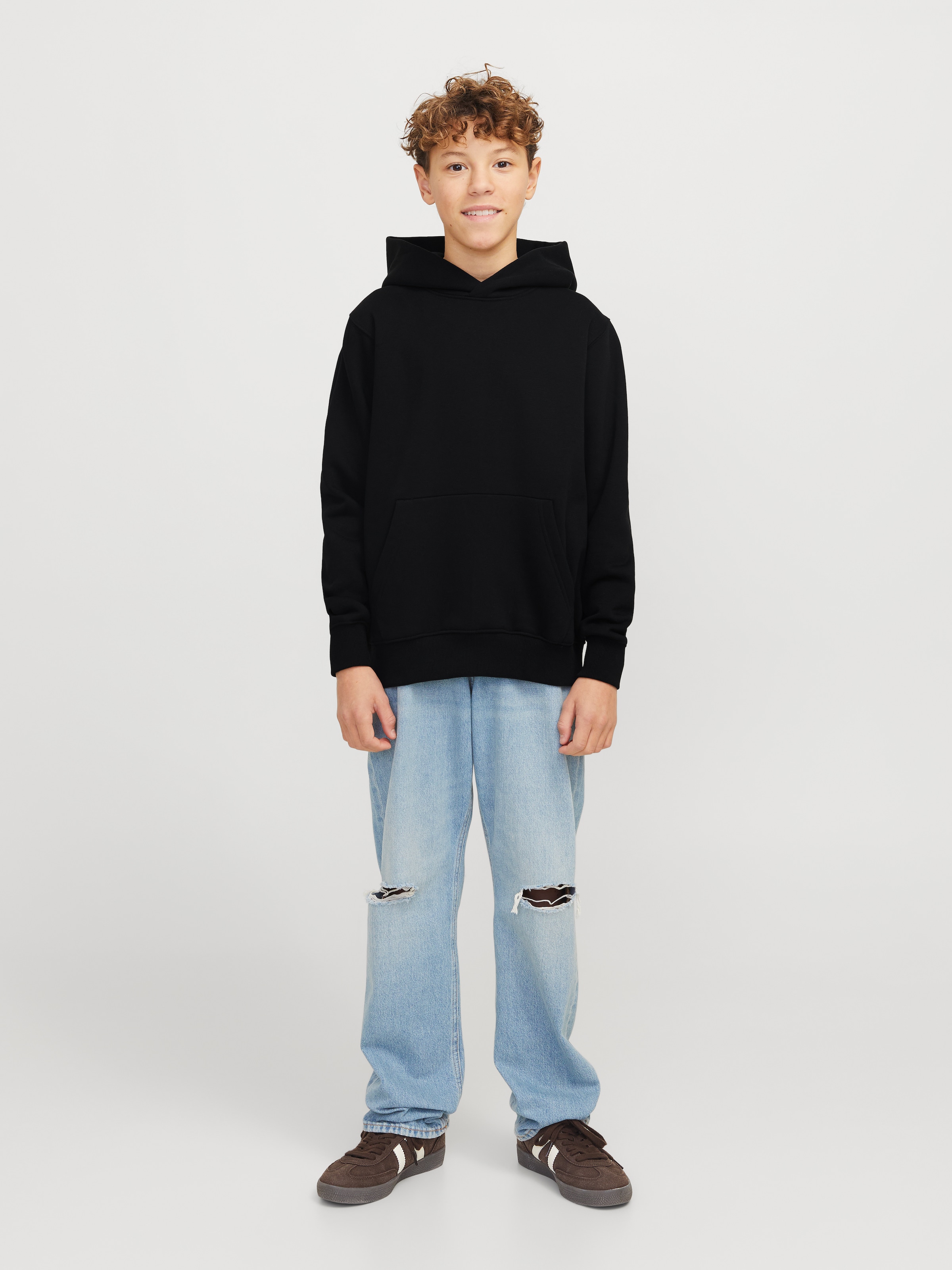 Jack & Jones Junior Kapuzensweatshirt »JJEURBAN EDGE SWEAT HOOD NOOS JNR«
