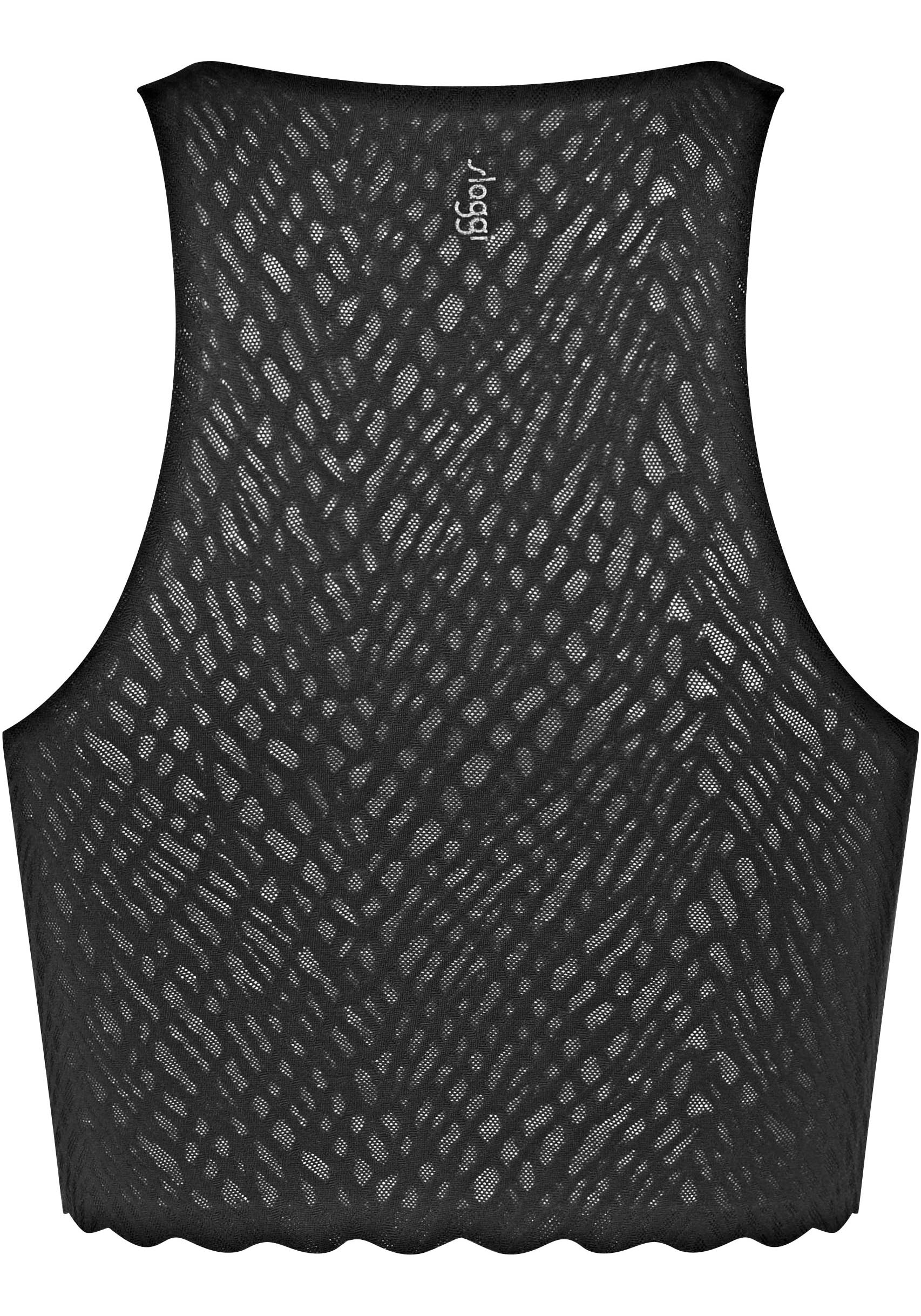sloggi Crop-Top »ZERO Feel Bliss Crop Top«, nahtlos mit Spitzenoptik