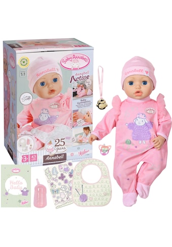 Babypuppe »Interactive Annabell 43 cm«