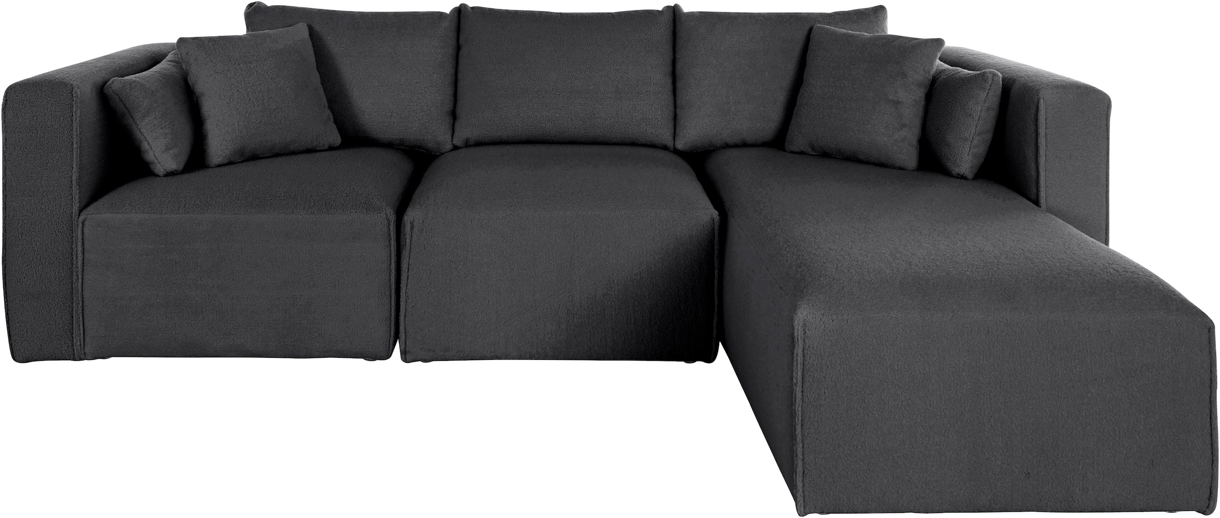 Guido Maria Kretschmer Home&Living Ecksofa »Comfine L-Form«, zusammengesetzt aus Modulen, 3 Bezugsqualitäten und viele Farben