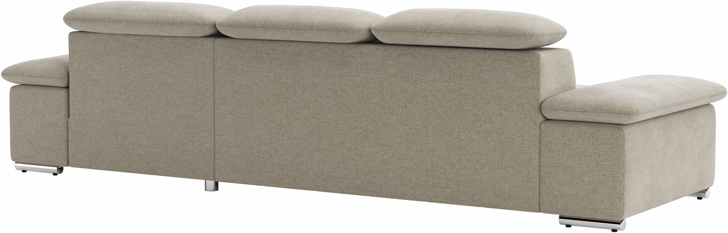 sit&more Ecksofa »Valantine L-Form«, inkl. Kopf- und Armteilverstellung, wahlweise mit Bettfunktion