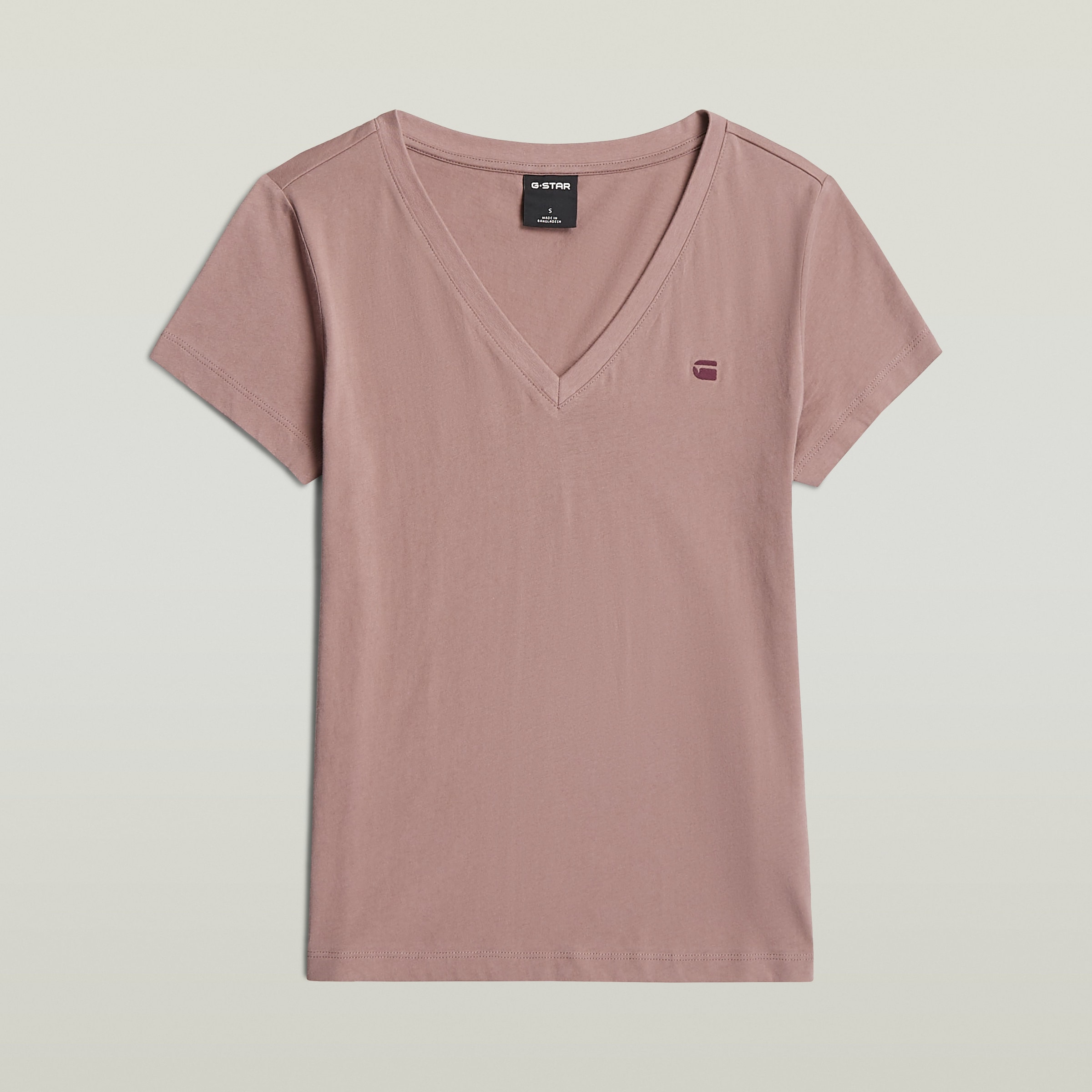 G-STAR V-Shirt »Overdyed Form v t wmn« in Baumwoll-Qualität