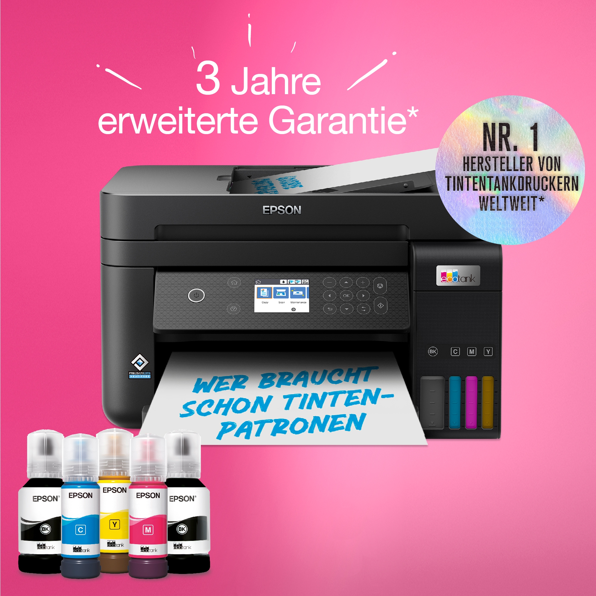 Epson Tintenstrahldrucker »EcoTank ET-3850«