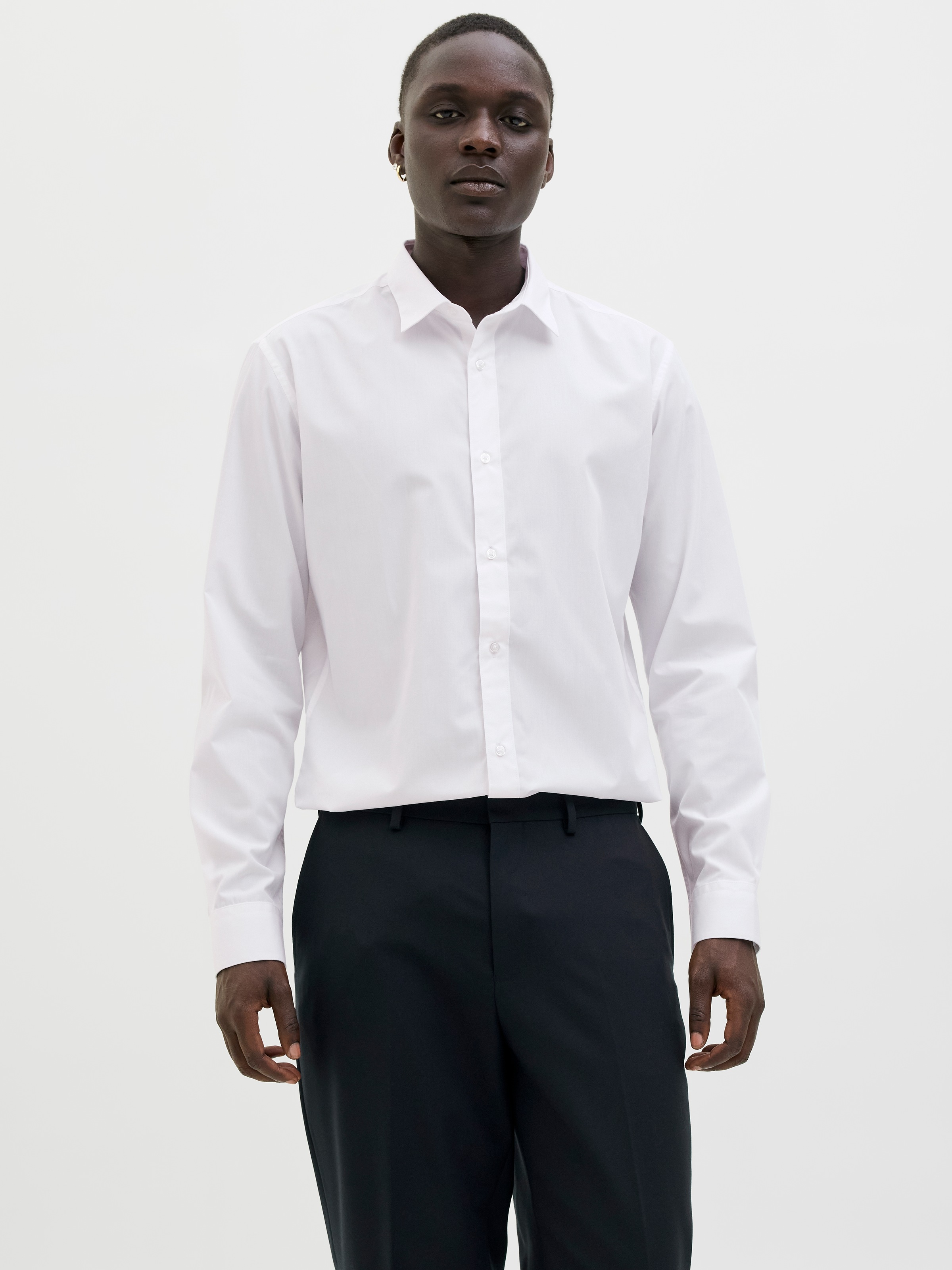 Jack & Jones Langarmhemd »JJJOE SHIRT LS 2 PACK MP«