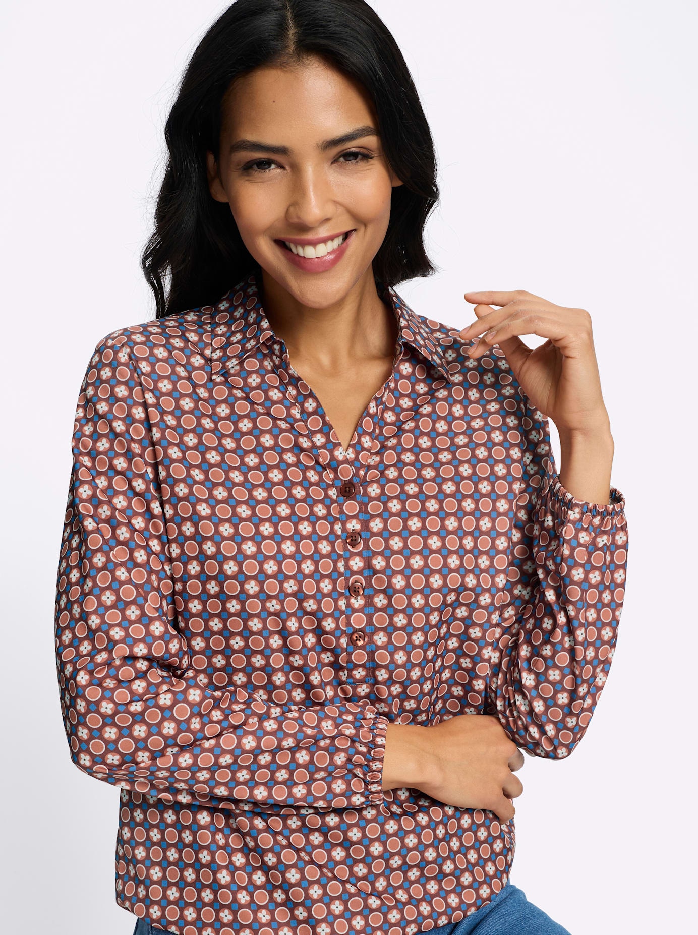 Classic Basics Schlupfbluse