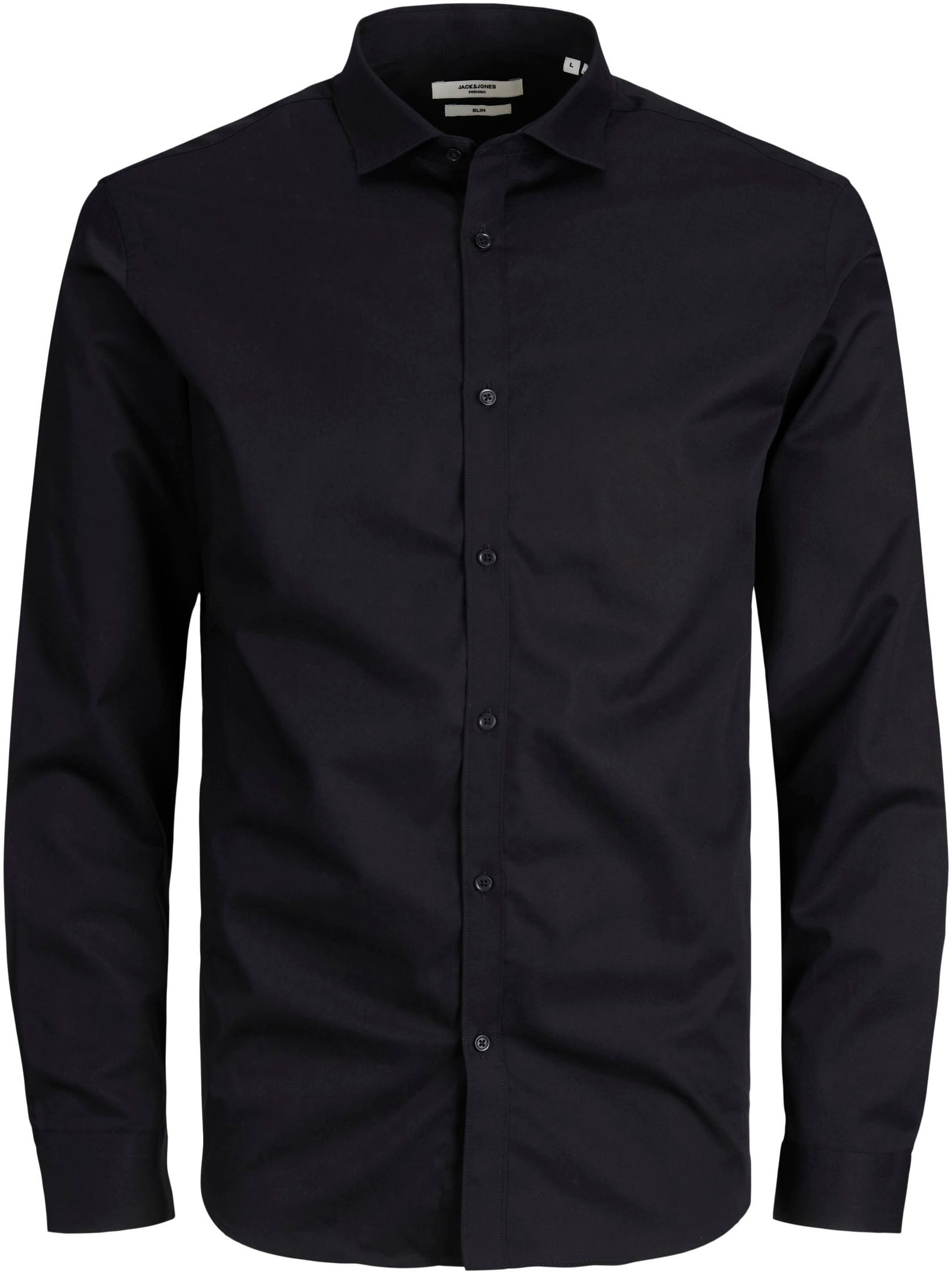 Jack & Jones PlusSize Langarmhemd »JPRBLACARDIFF SHIRT«