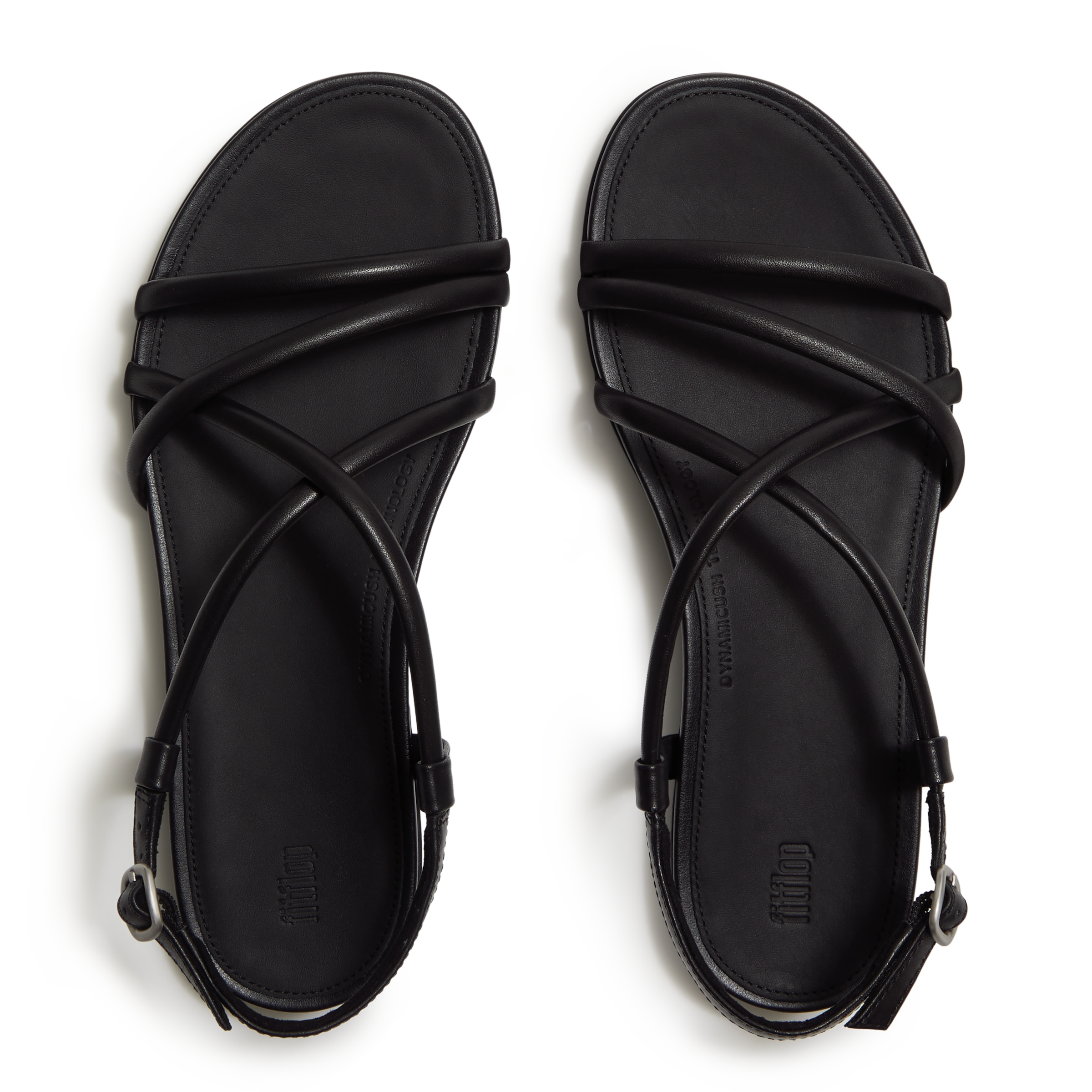Fitflop Riemchensandale »GRACIE LEATHER STRAPPY BACK-STRAP SANDALS«  Keilabsatz, Sandalette mit verstellbarem Schnallenverschluss