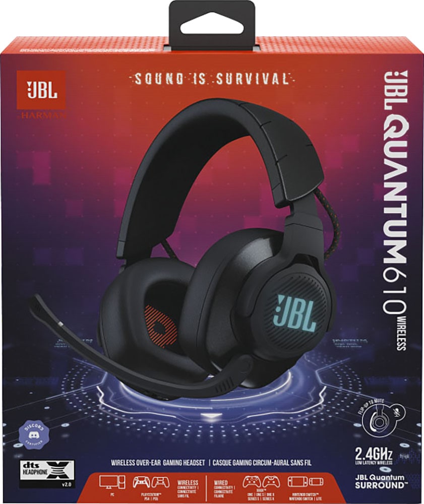 JBL Gaming-Headset »Quantum Garantie 610« UNIVERSAL Jahre 3 XXL ➥ 