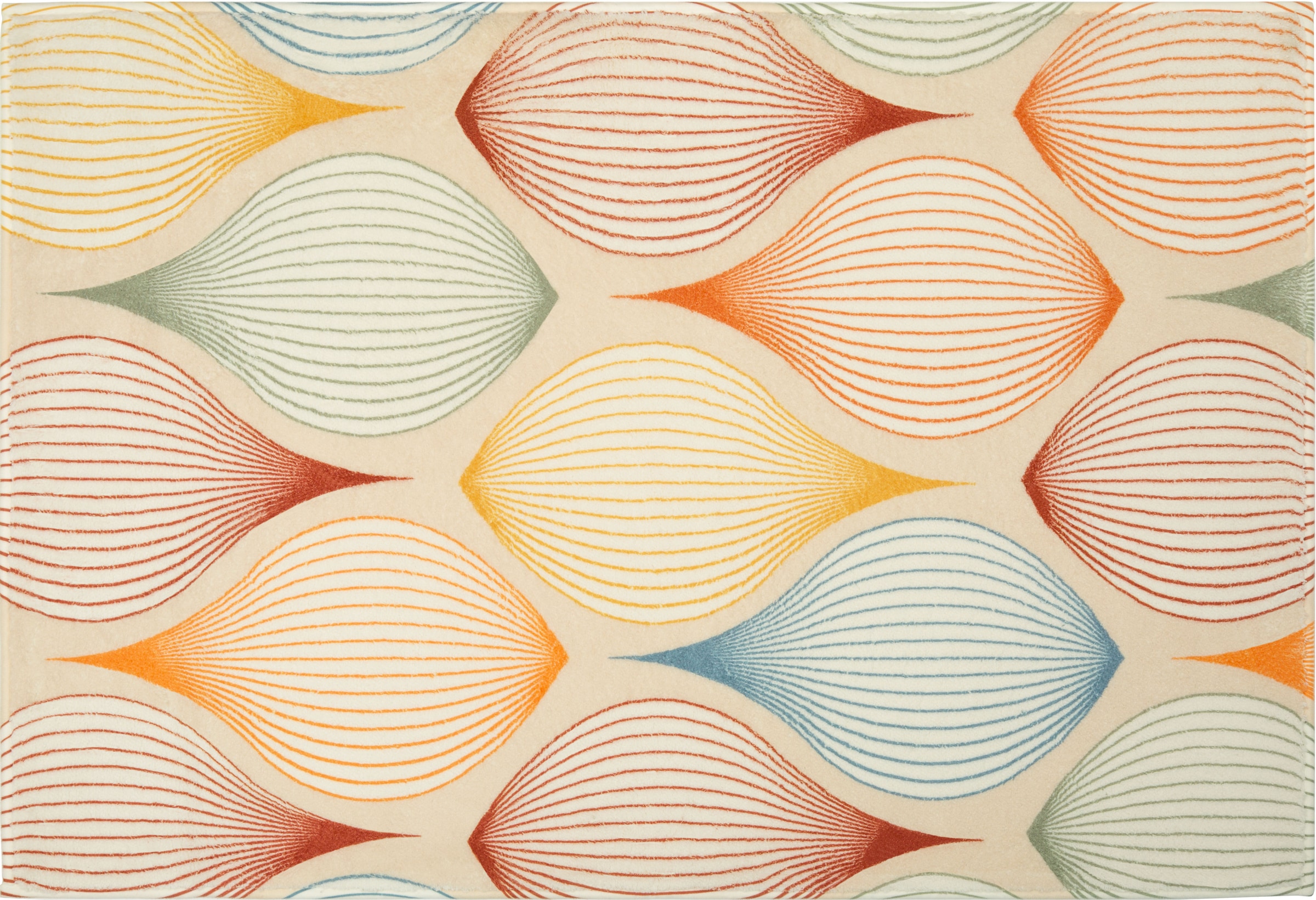 Kleine Wolke Badematte »Magic«, rutschhemmend beschichtet, fußbodenheizungsgeeignet, Badteppich, modernes Design, waschbar