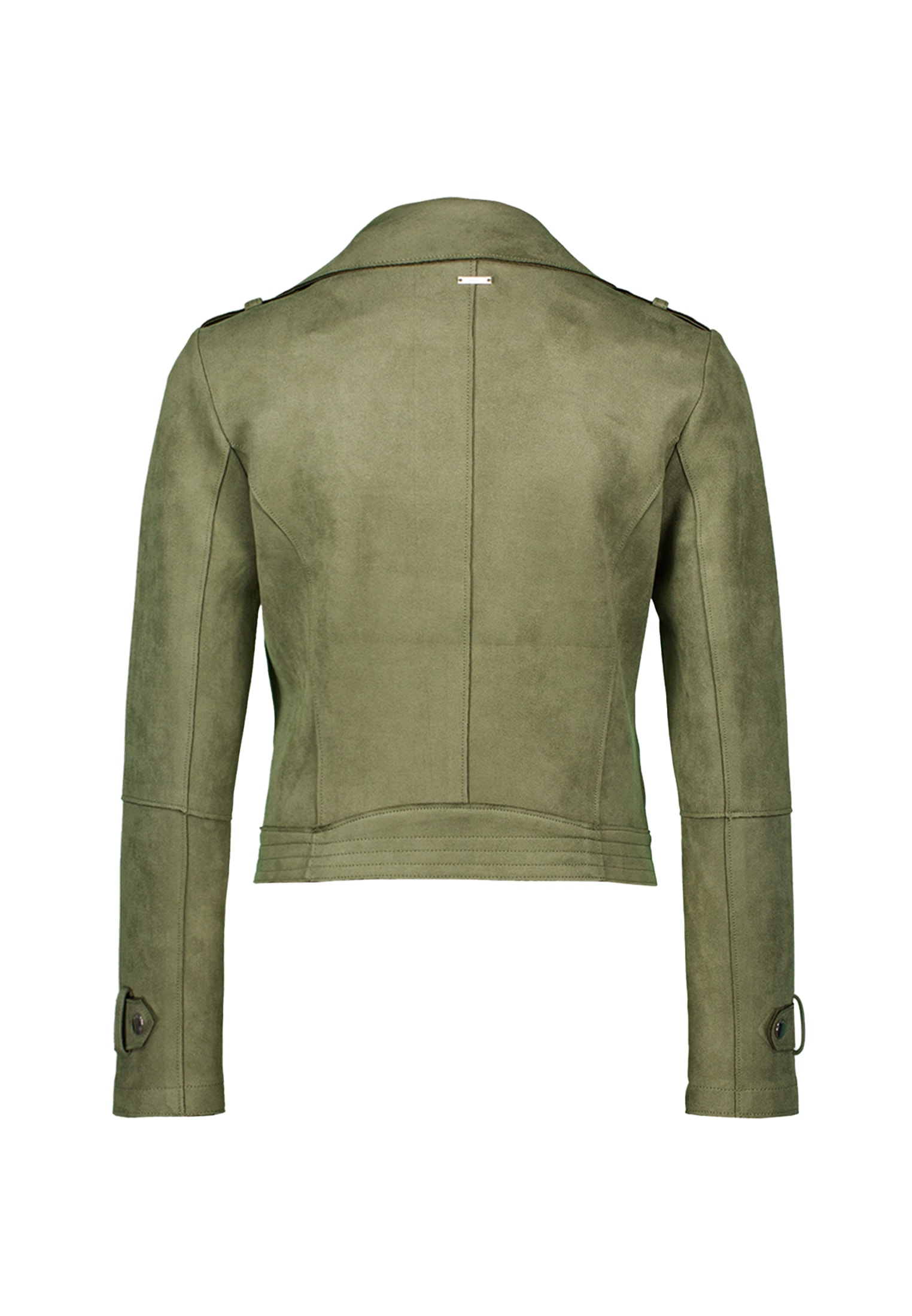 Zero Jackenblazer »Velourslederjacke mit Reißverschluss«