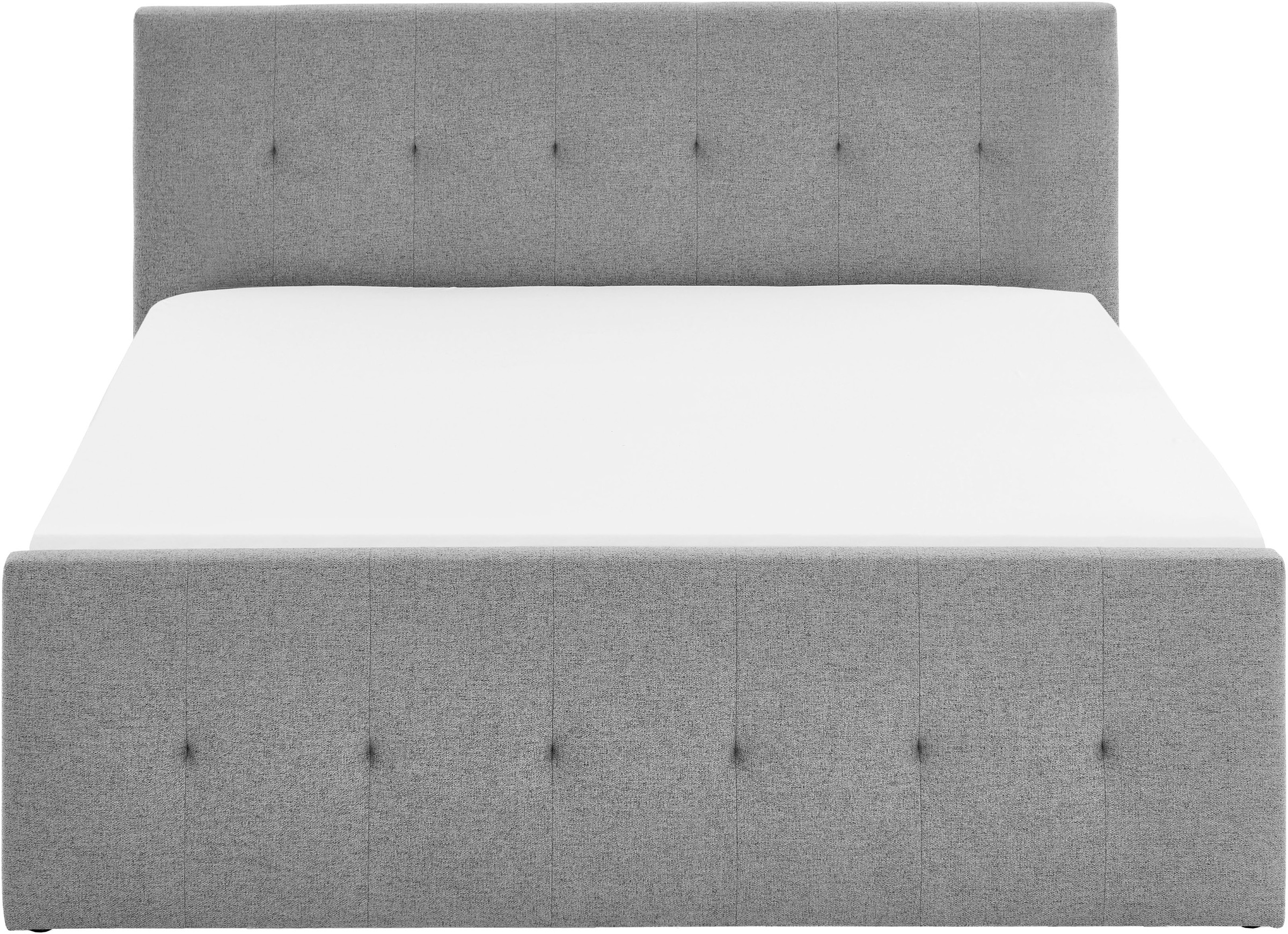 INOSIGN Boxbett »Tessaja, inkl. Bettkasten, in der Breite 180x200cm erhältlich« Kopf- und Fußteil gesteppt, inkl. Anti-Slip-Topper