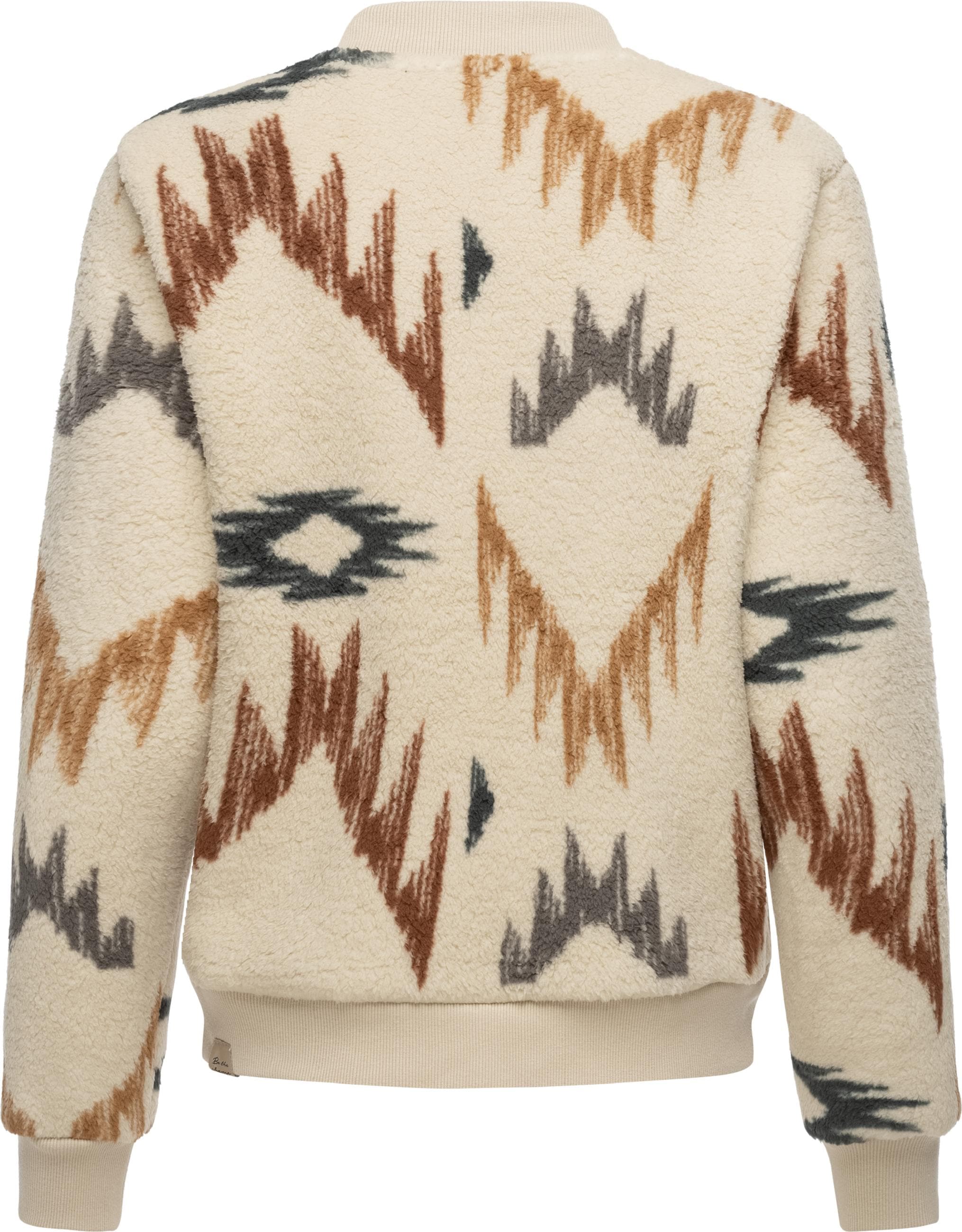 Ragwear Kapuzensweatjacke »Plüschjacke Cairro Aztec«