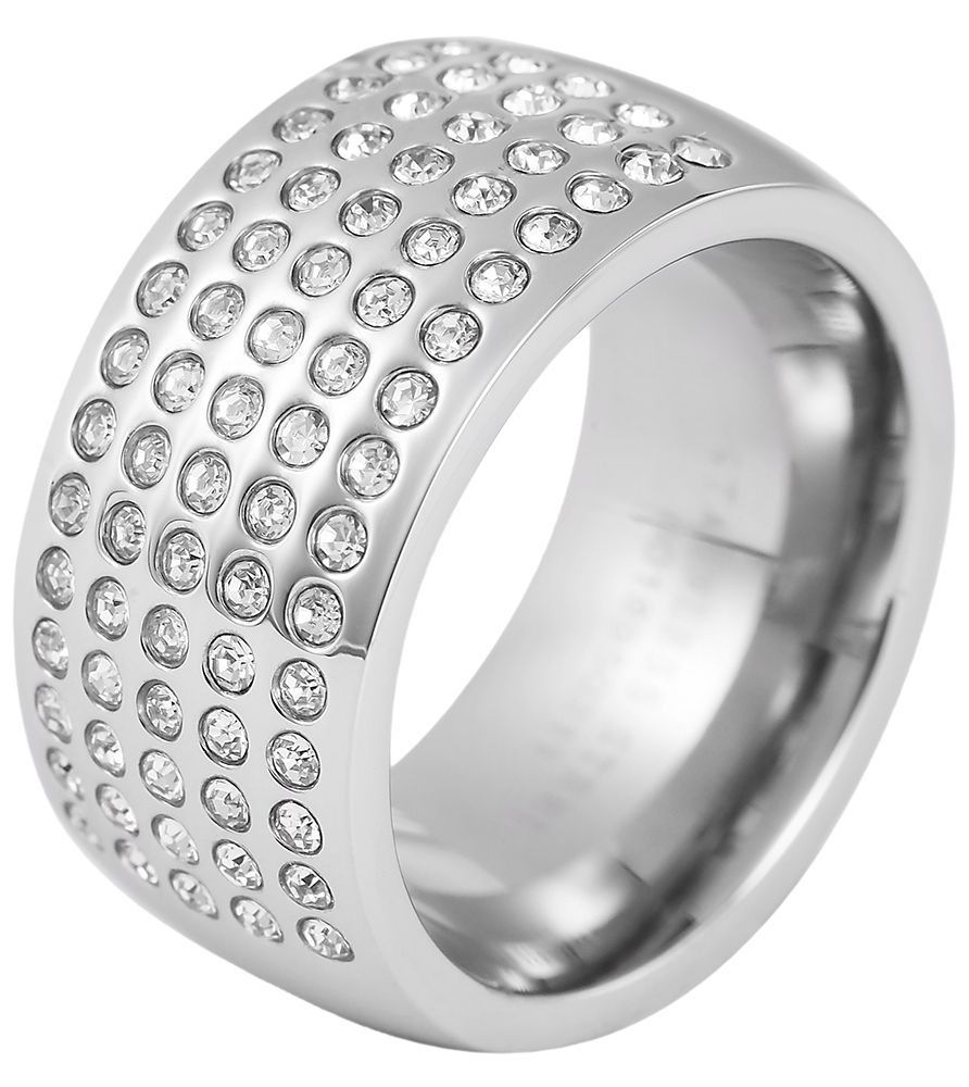 Adelia´s Fingerring »Damen Ring aus Edelstahl«