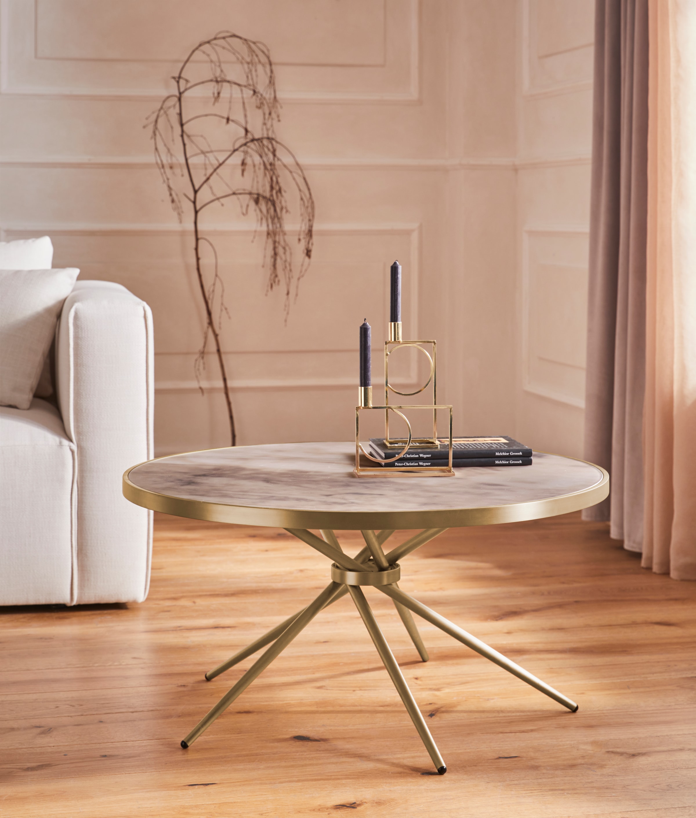 Guido Maria Kretschmer Home&Living Couchtisch »Marble, TOPSELLER!«, Couchtisch in modernem Design