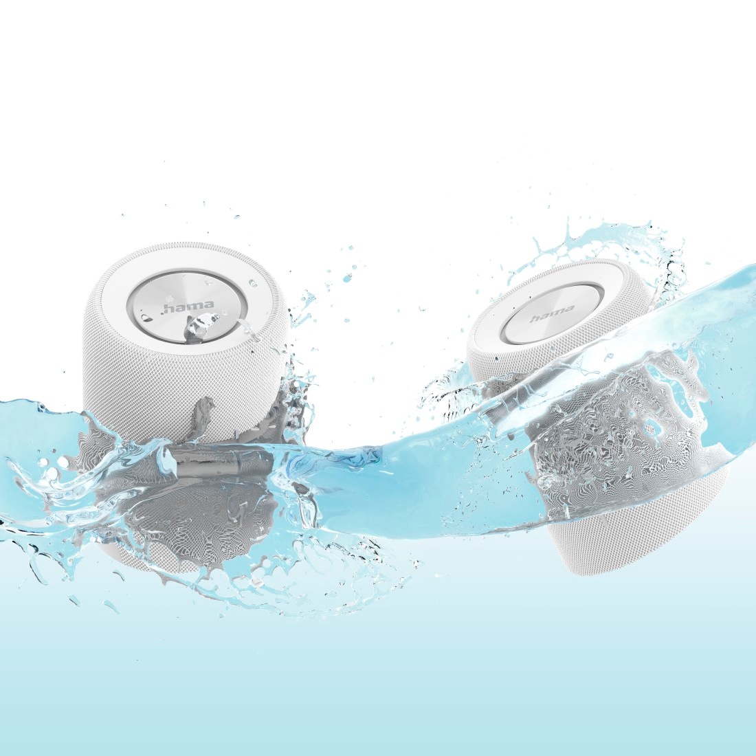 Hama Bluetooth-Lautsprecher »Bluetooth-Lautsprecher wasserdicht ➥ 3 XXL Garantie klein, Jahre 30W, teilbar, | (2in1 mobil)« UNIVERSAL