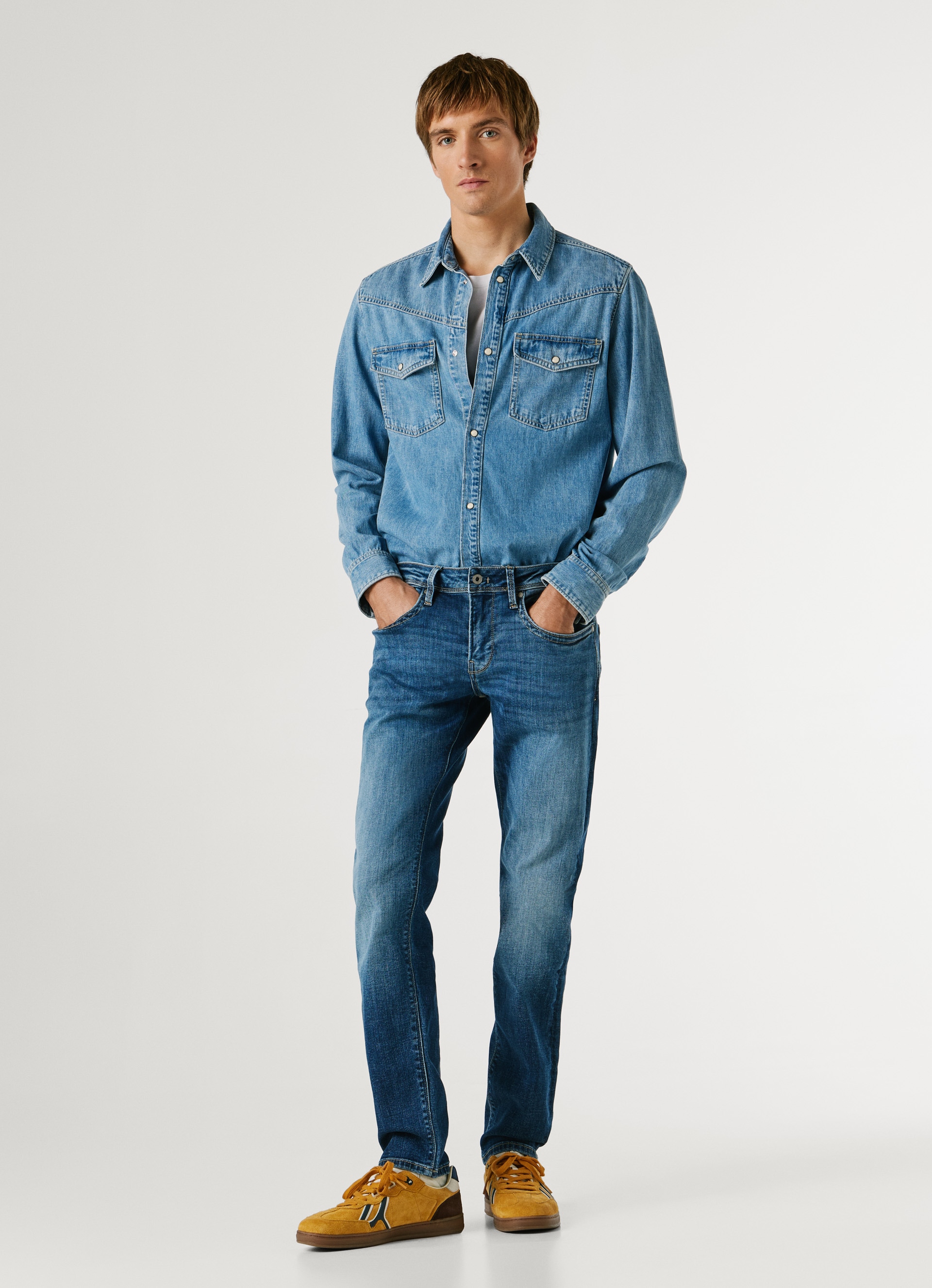 Pepe Jeans Slim-fit-Jeans »HATCH« im 5-Pocket Design