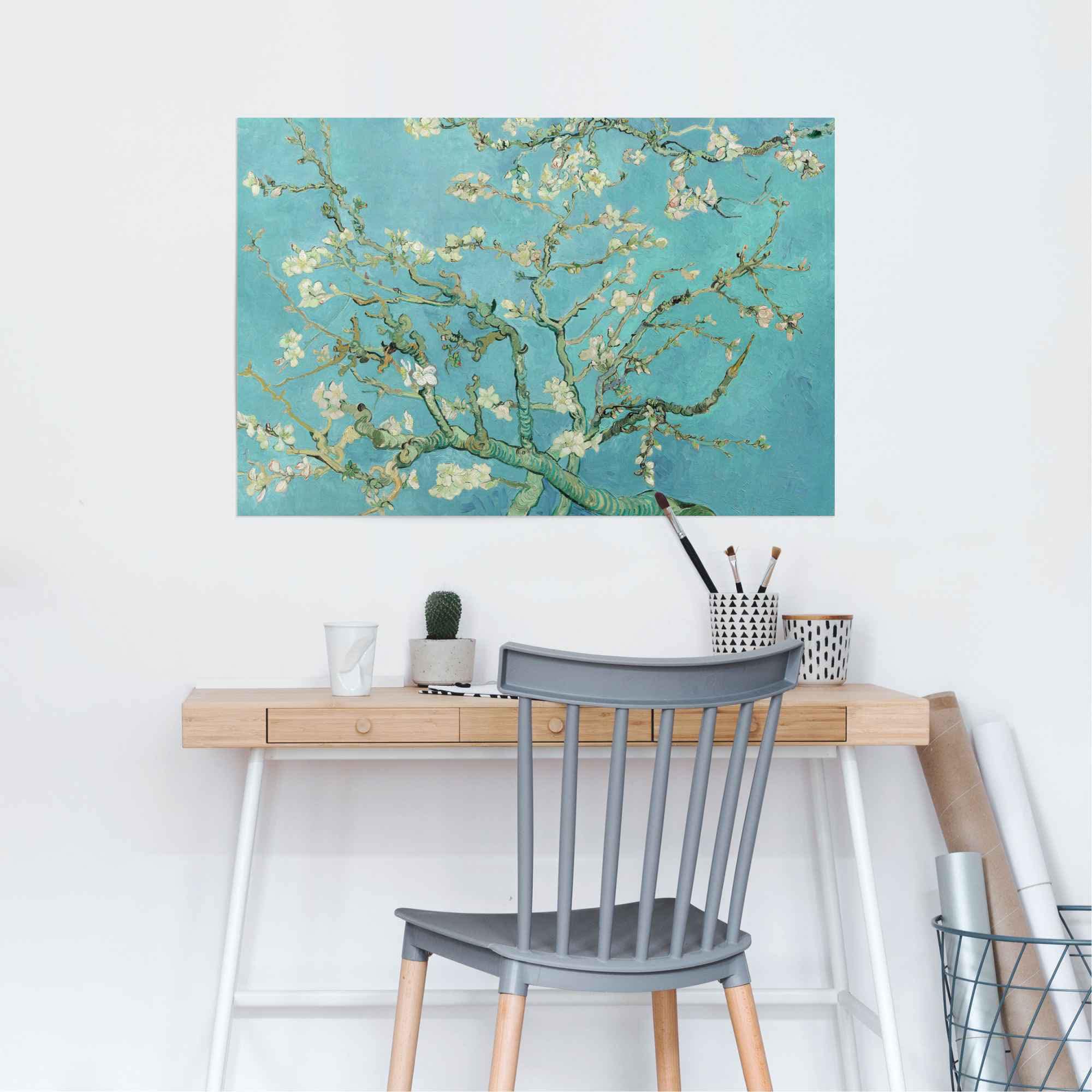 Reinders! Poster »Poster Mandelblüte St.) (1 Blumen, kaufen Gogh«, Vincent van bequem