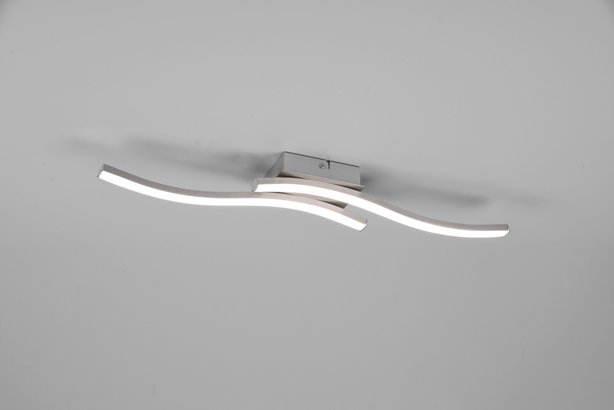 Deckenleuchte Leuchten Deckenlampe mit 500 2x | 2-flammig, 3 Garantie LED mit moderne Lumen kaufen flammig-flammig, online XXL Jahren »Route«, TRIO LEDs 2
