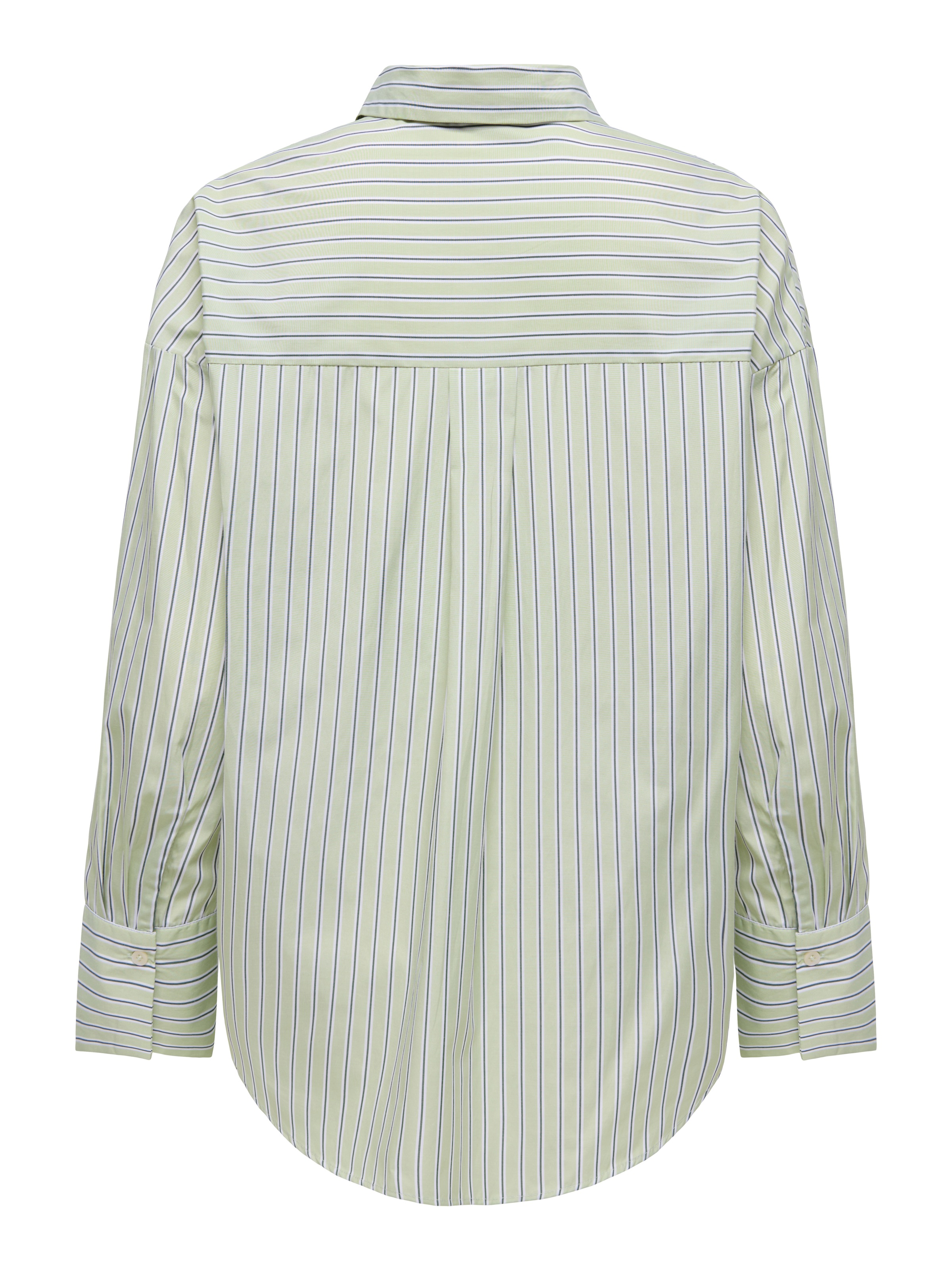 ONLY Hemdbluse »ONLOREGON ALVA LS REG SHIRT NOOS WVN« Materialmix, regular fit