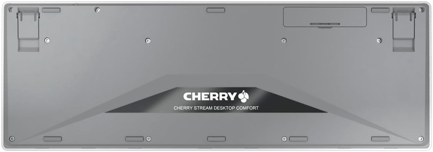Cherry Wireless-Tastatur »STREAM DESKTOP COMFORT« (Anpassbare Höhe | Multimedia-Tasten | Windows-Sperrtaste | Ziffernblock)