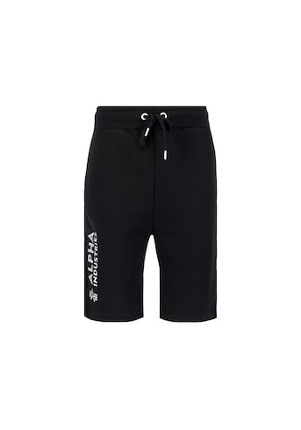 Sweatshorts »ALPHA INDUSTRIES Men - Shorts Basic Short AI Foil Print«