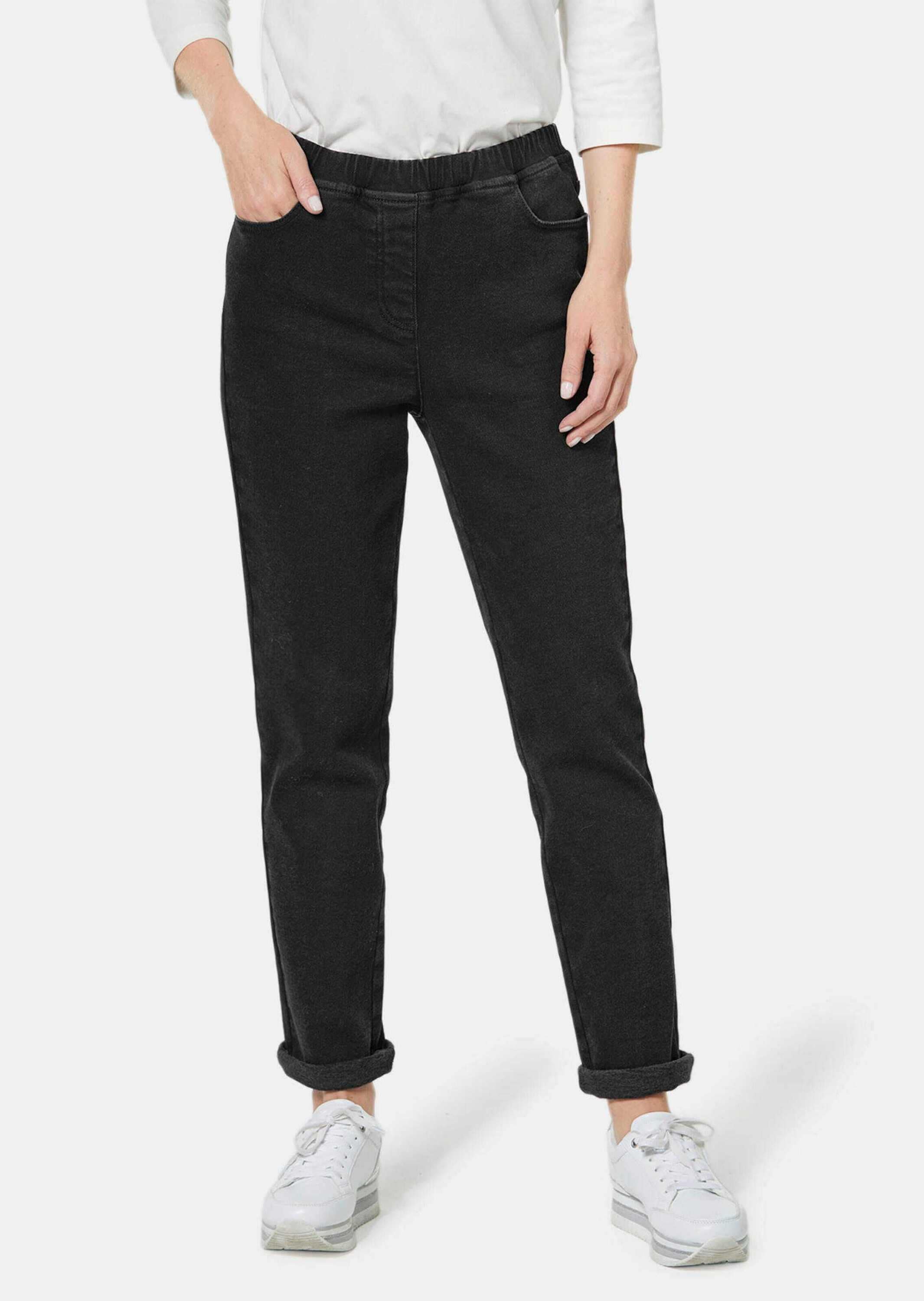 GOLDNER Regular-fit-Jeans »Thermo-Jeans LOUISA Stretchbequeme Thermo-Jeans LOUISA mit kuscheliger Innenseite«