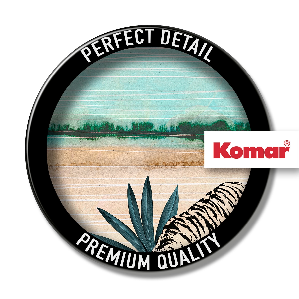 Komar Leinwandbild »Wild One - Größe 40 x 40 cm« Natur 1 Stk. tlg. Keilrahmenbild mi Echtholzrahmen