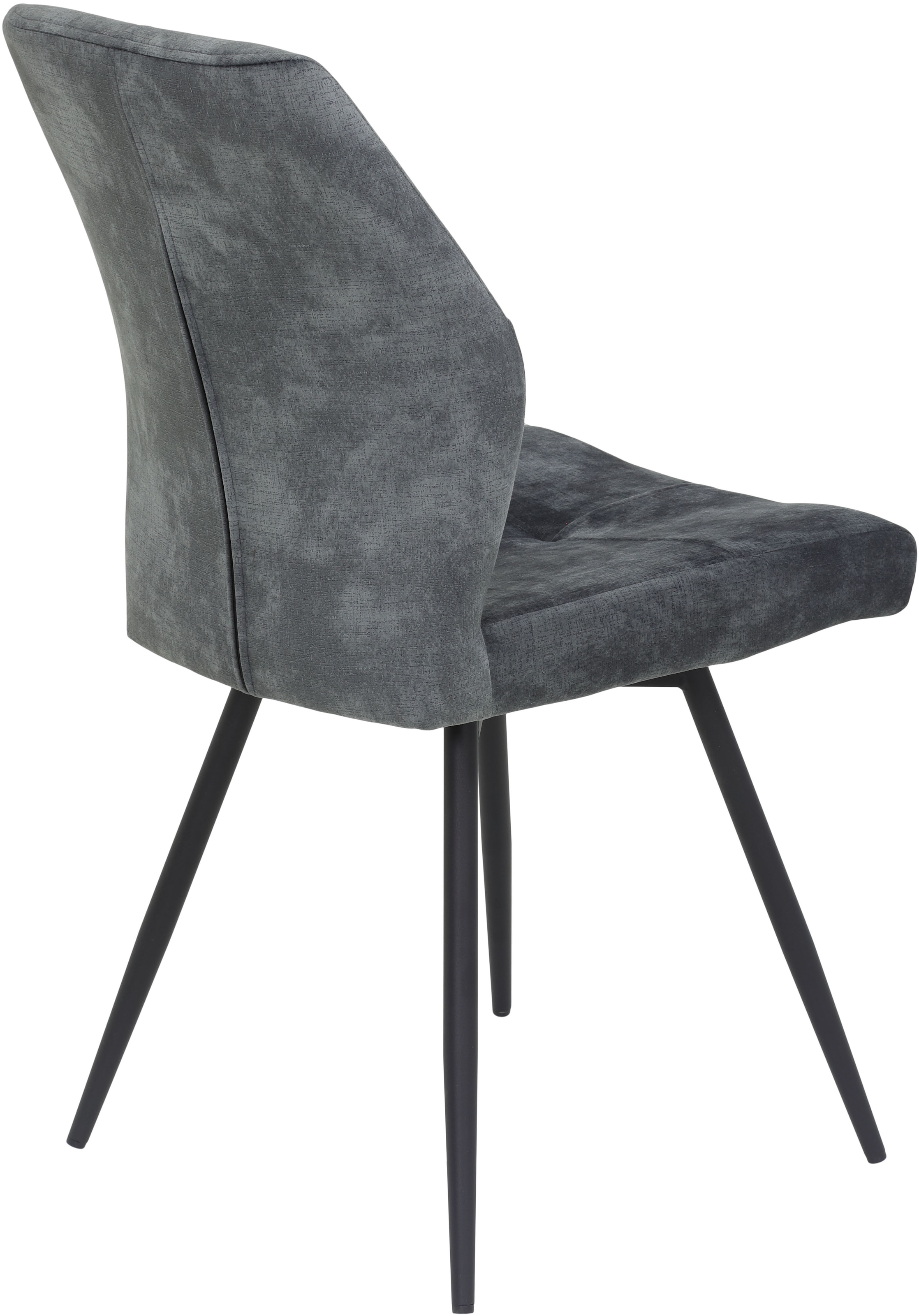 HELA Essgruppe »ELBE« Set, 5 tlg. tlg. Essgruppe, Säulentisch, 4-Fußstuhl 360° drehbar, Vintage Optik