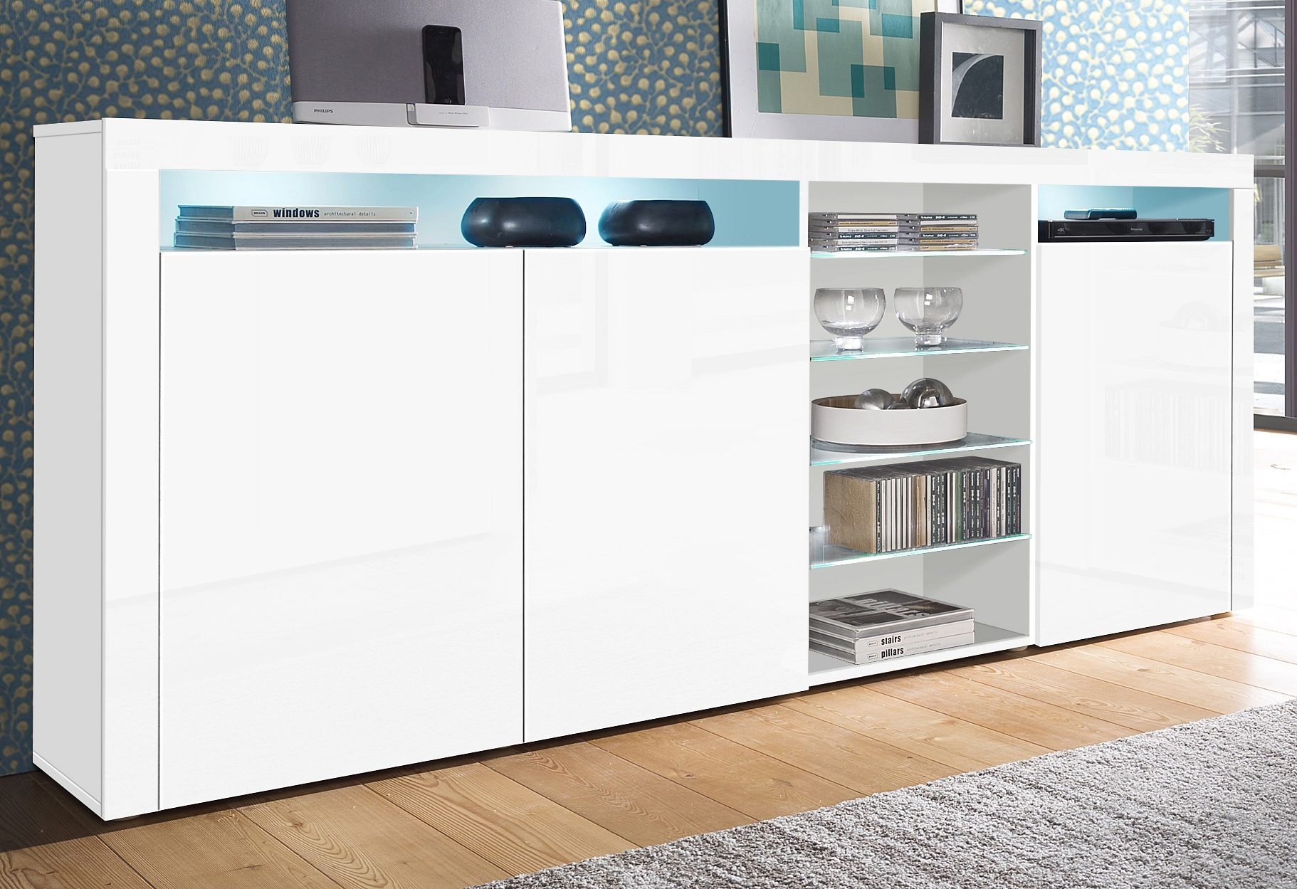 borchardt Möbel Highboard »Santa Raten Breite 200 bestellen Fe«, auf cm