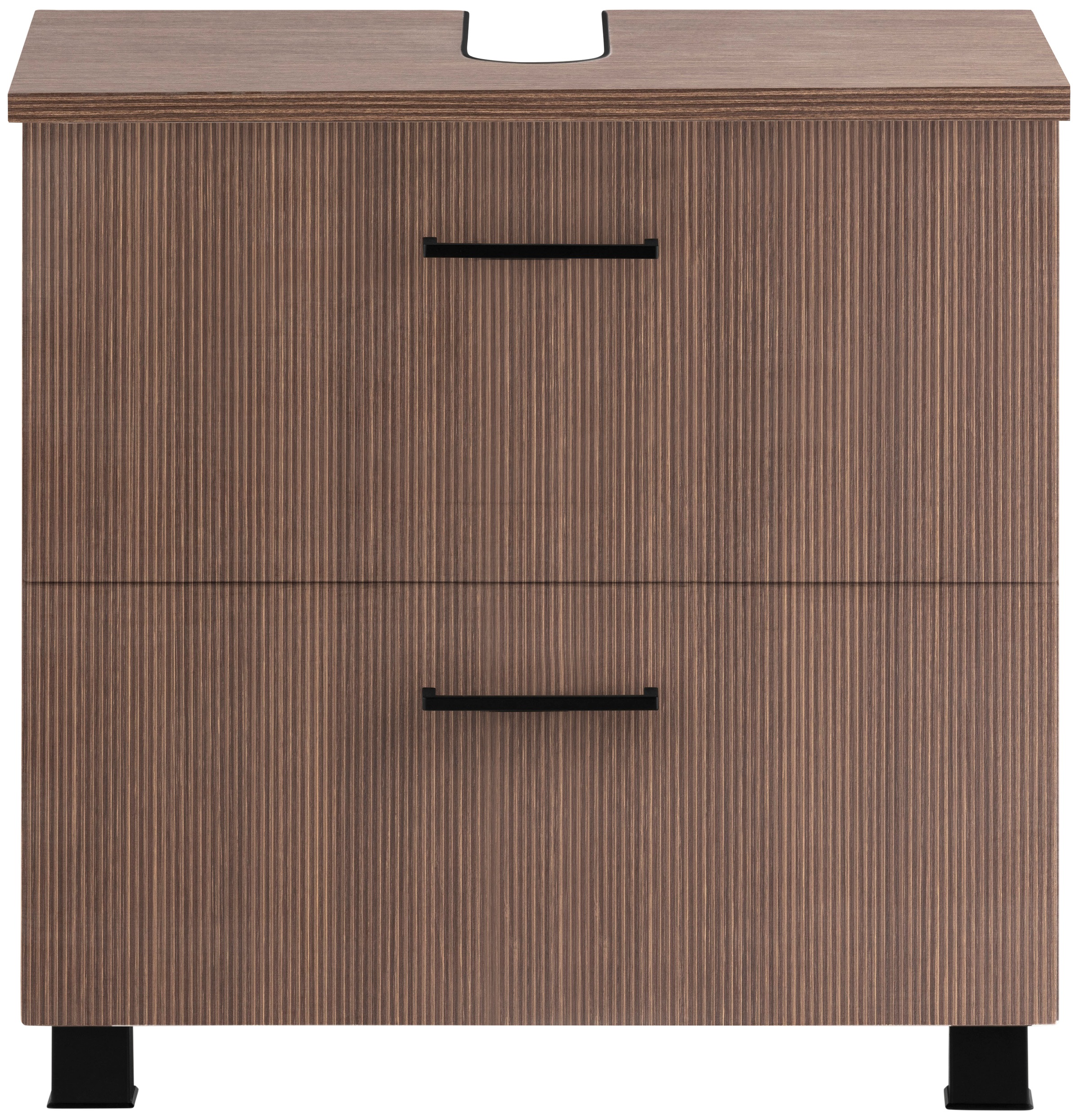 welltime Badmöbel-Set »Trento, Badezimmer-Set, Waschbeckenunterschrank, Hängeschrank«, (4 St.), Unterschrank, Waschbeckenunterschrank, Spiegelschrank, Aufbauleuchte