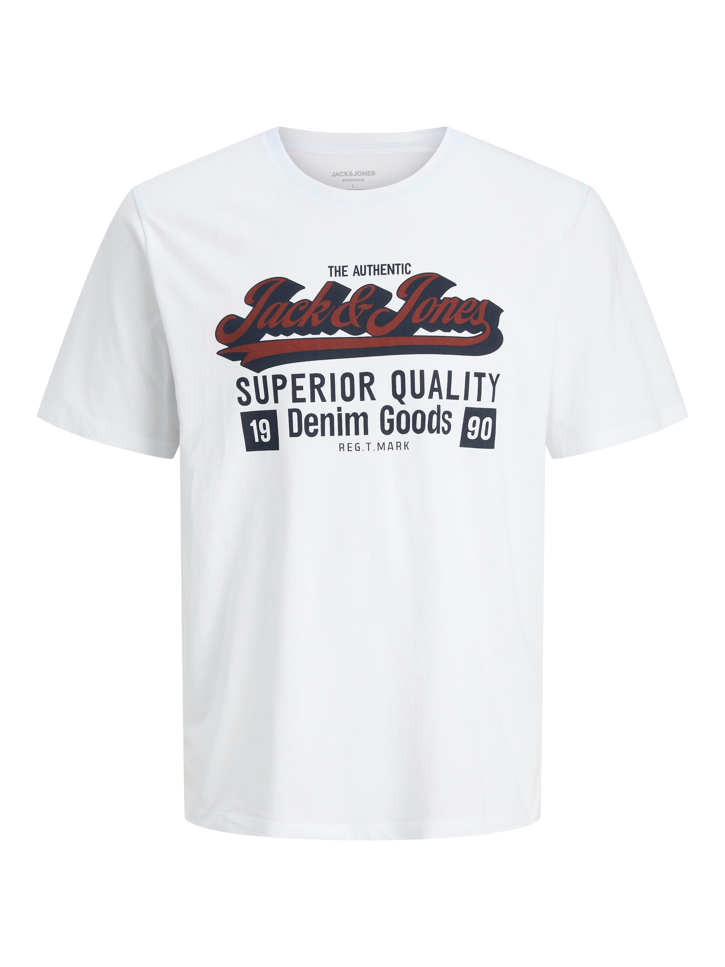 Jack & Jones Junior T-Shirt »JJELOGO TEE SS 2 COL AW25 2PK MP JNR« Packung, 2 Stk. tlg.