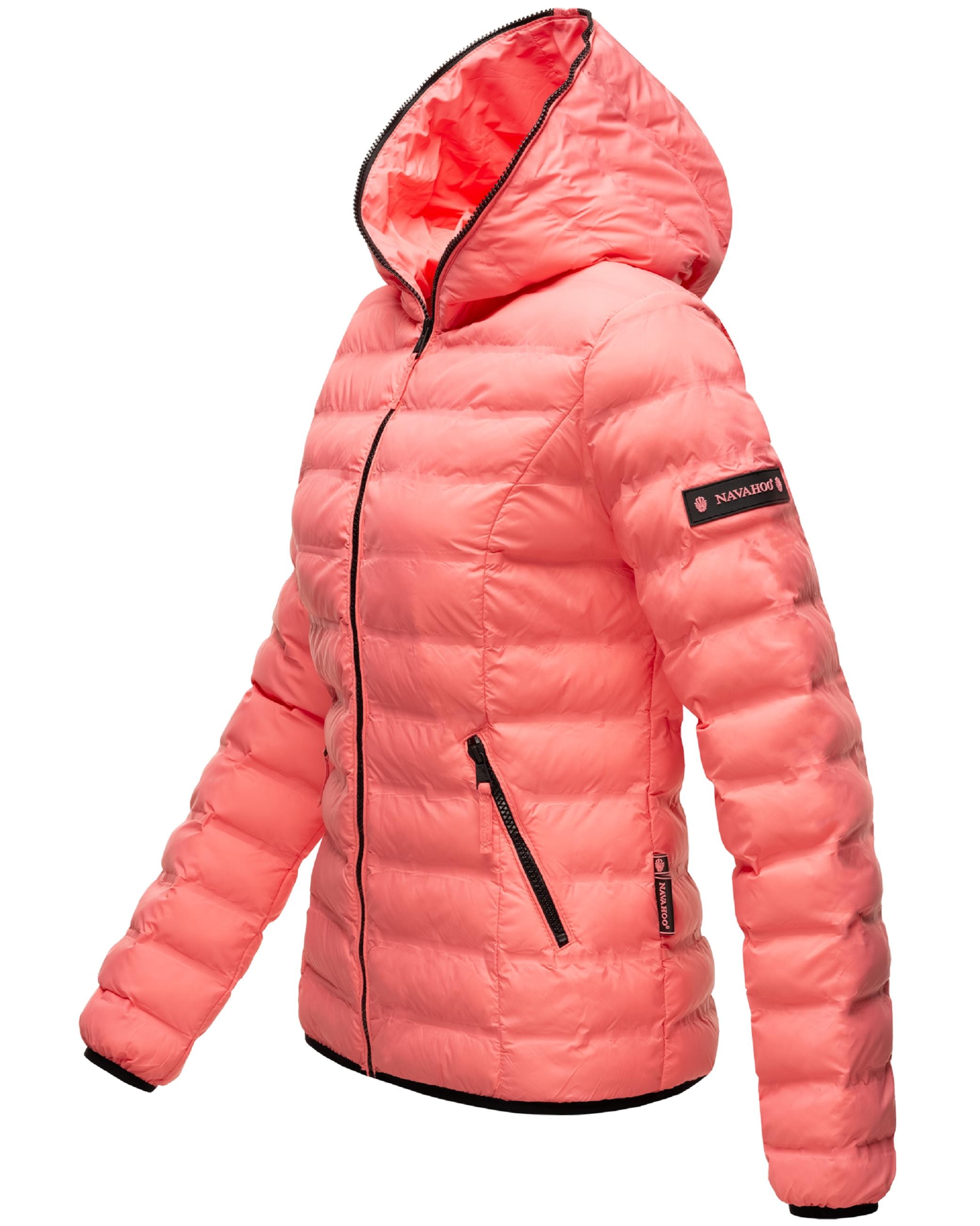 Navahoo Steppjacke »Übergangsjacke Neevia«, mit Kapuze, modische Damen Übergangsjacke mit Kapuze