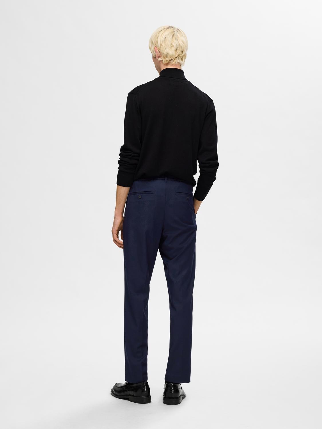 SELECTED HOMME Chinohose »SLH190-REG TAPERED LEROY PLEAT PANT NOOS«