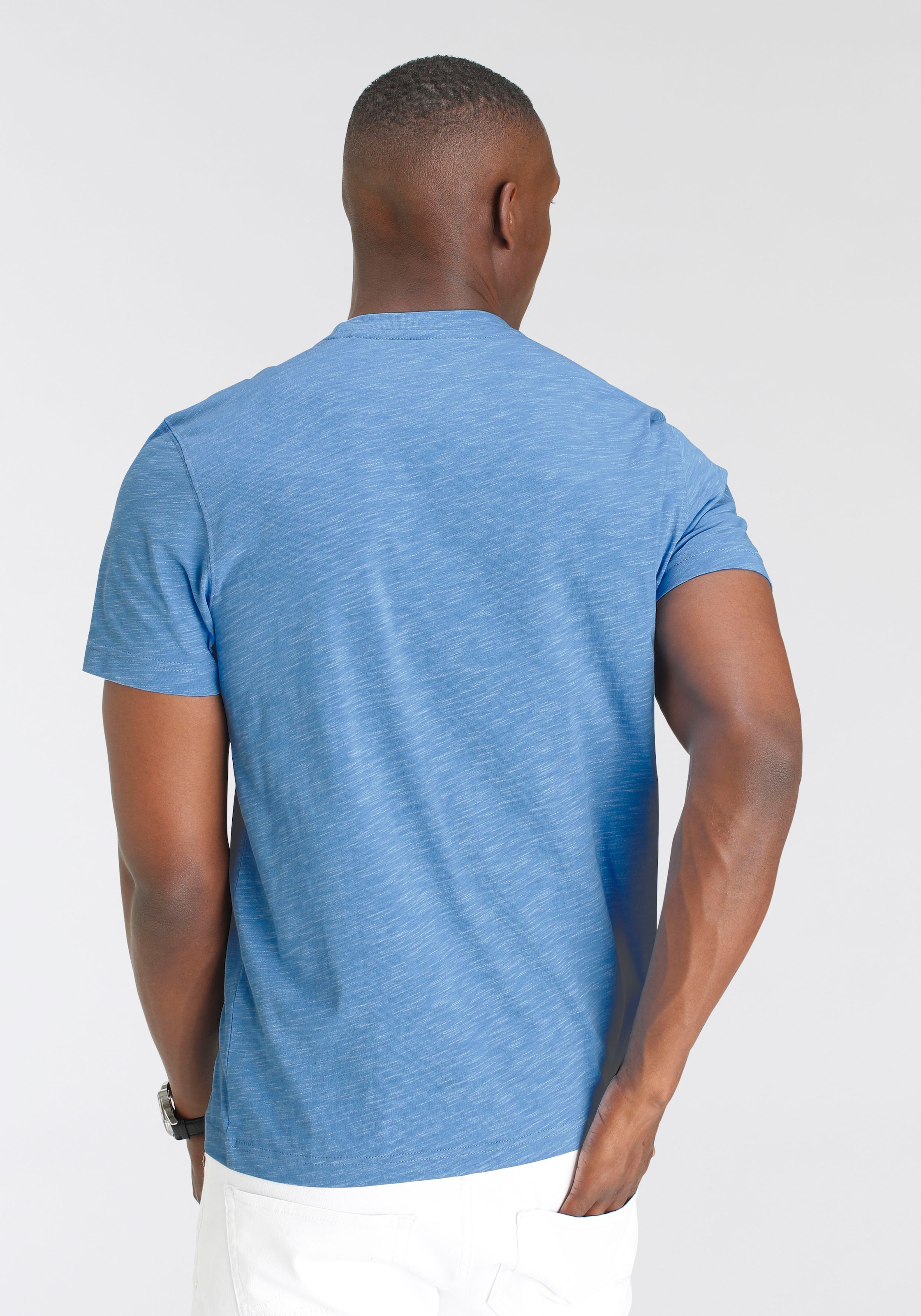 DELMAO T-Shirt, Kurzarm, bedruckt, Rundhals, aus Baumwolle und Polyester
