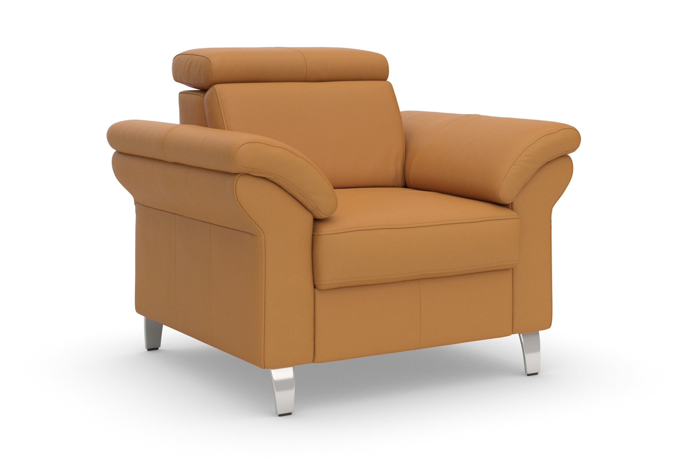 sit&more Sessel »Arngast«, inklusive Federkern und Kopfteilverstellung