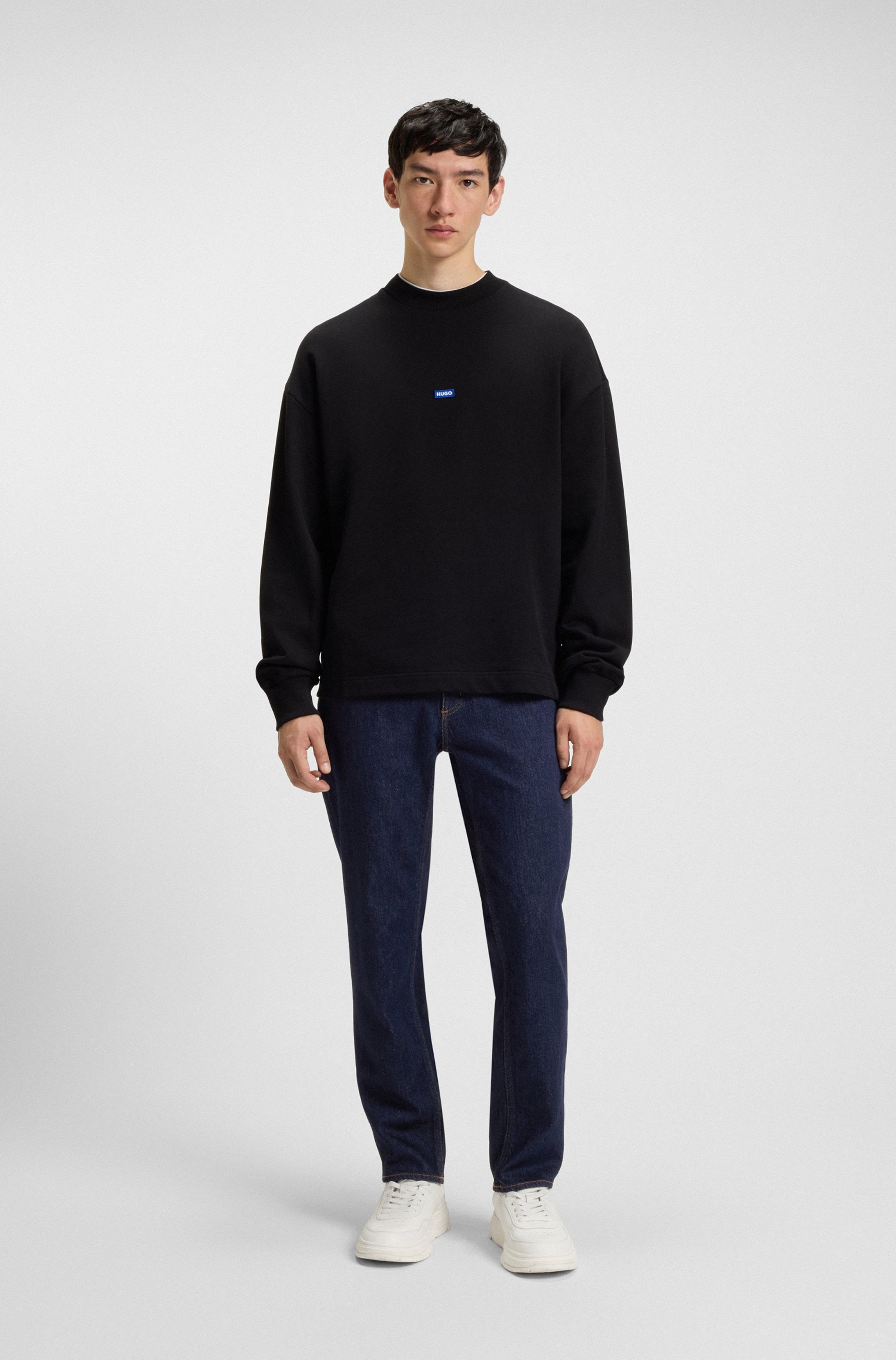 HUGO Tapered-fit-Jeans »Brody« mit Stone-washed-Finish
