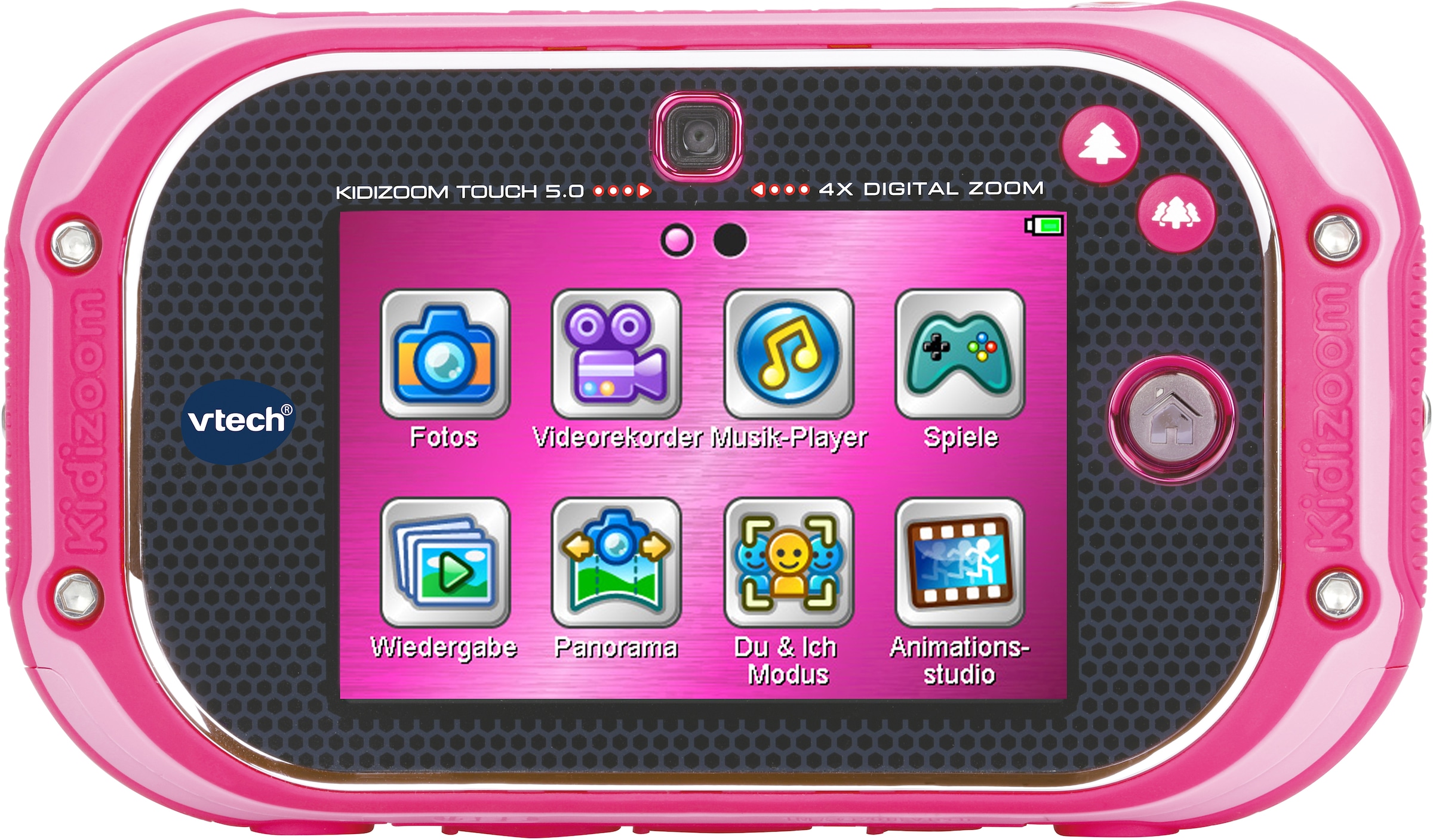 Vtech® Kinderkamera »KidiZoom Touch 5.0, pink«, 5 MP, inklusive Tragetasche