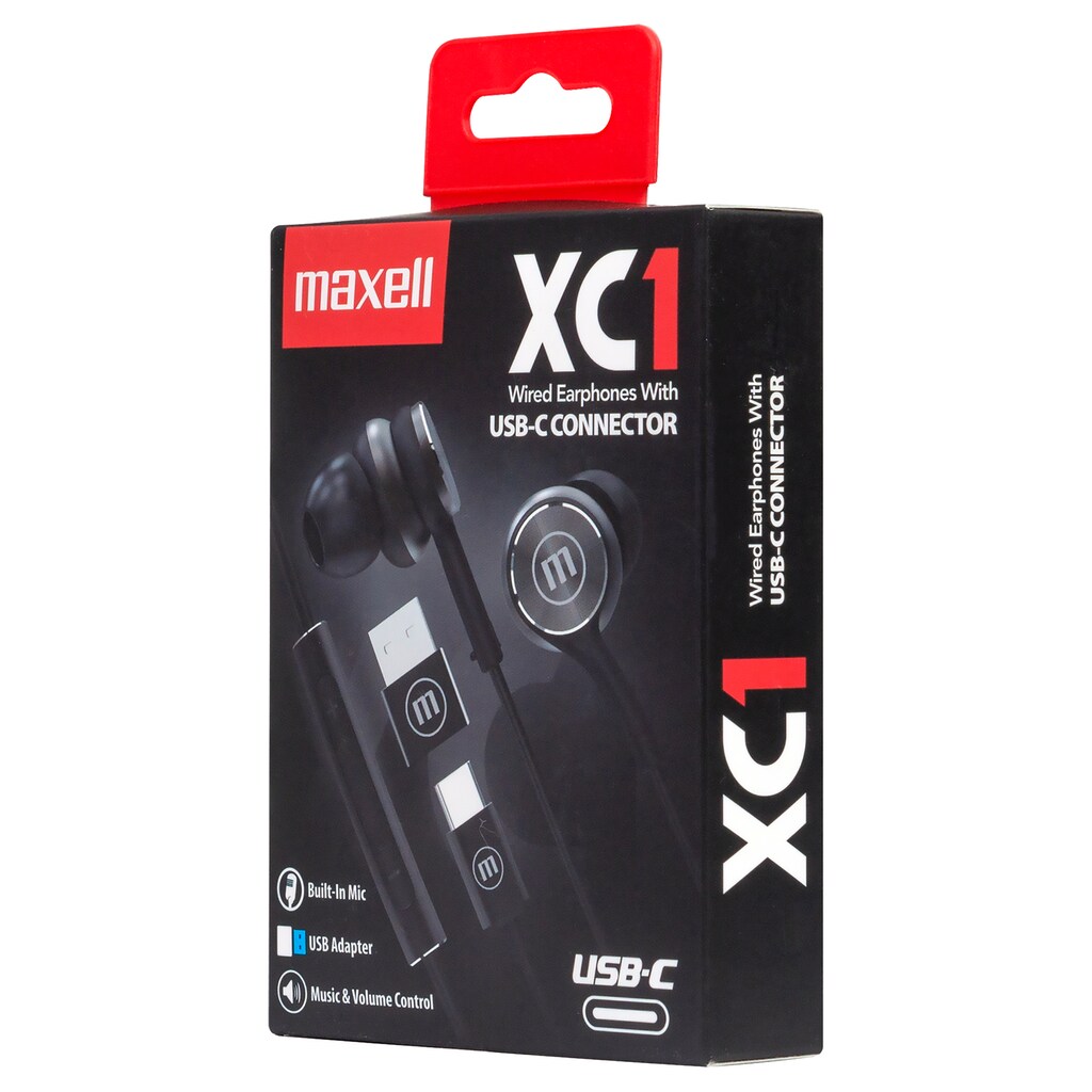 Maxell In-Ear-Kopfhörer »XC1 Black«