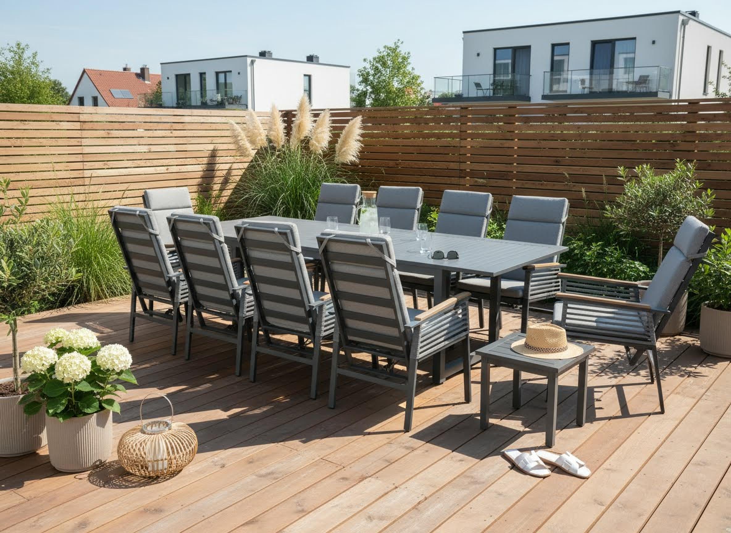 Creativ home Windlicht »Laterne ALEGRE, mit Henkel« Kerzenhalter aus Naturweide, Ø 33 cm