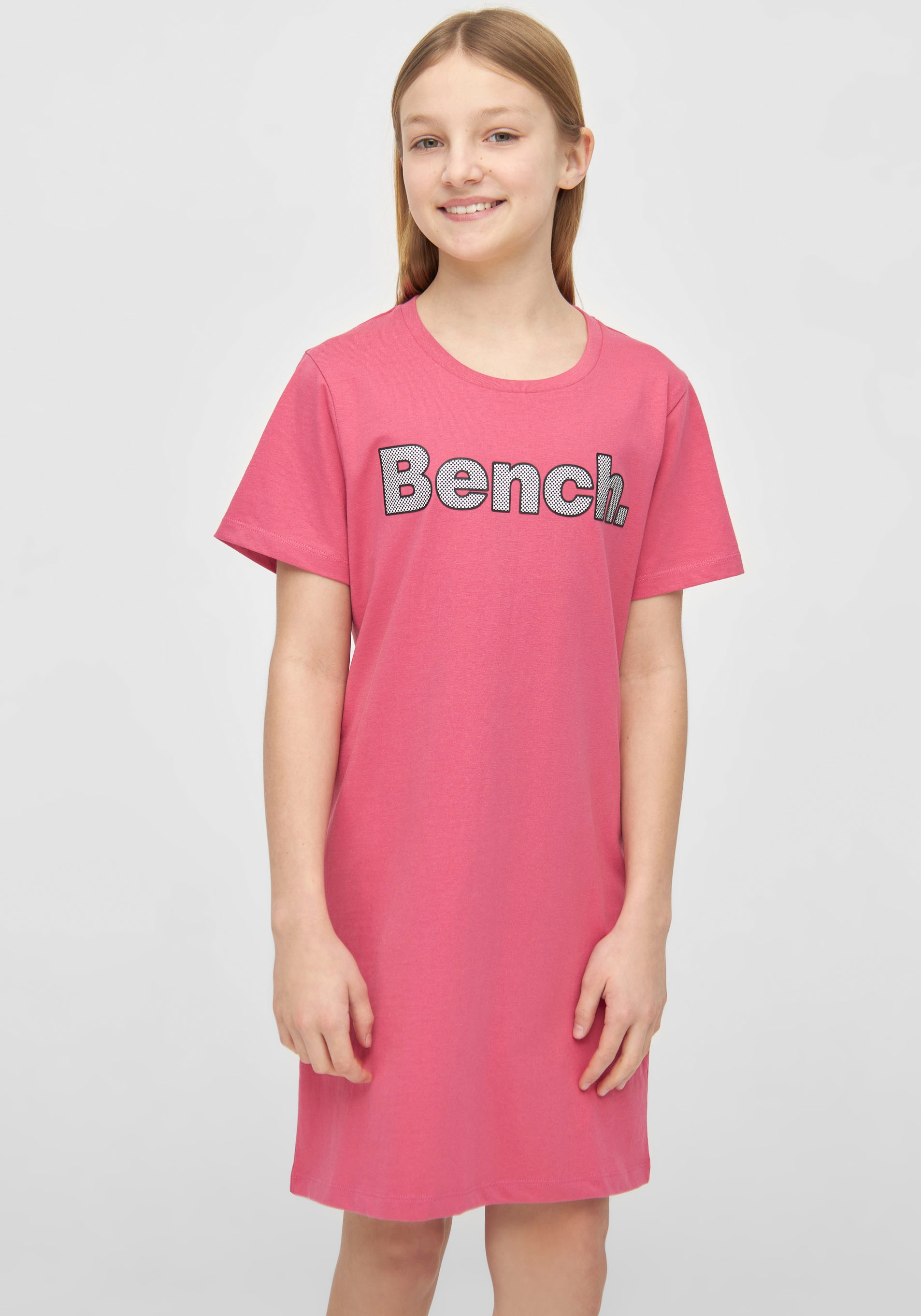 »JINAG«, mit ♕ Bench. bei Logodruck T-Shirt