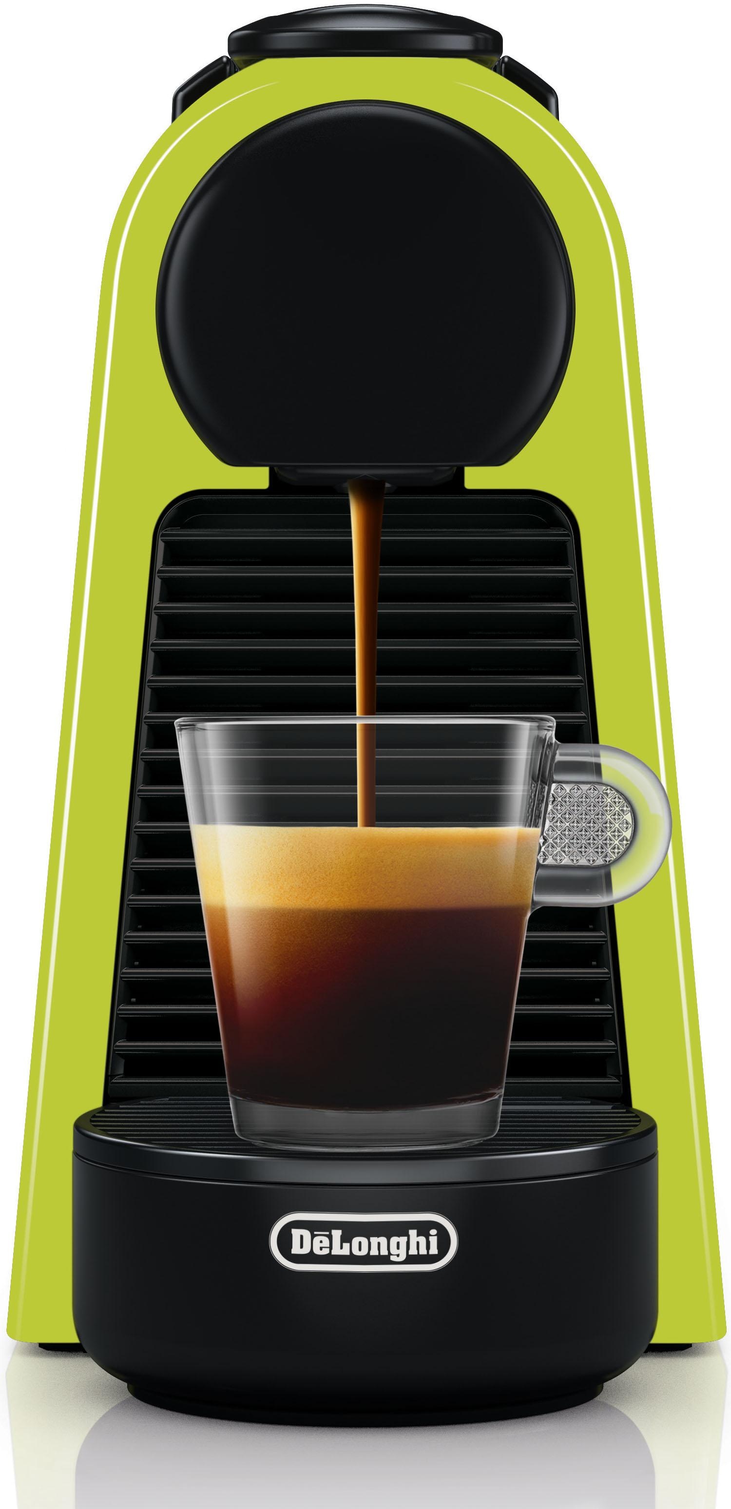 Nespresso Kapselmaschine »Essenza Mini EN85.L von DeLonghi, Lime Green«, inkl. Willkommenspaket mit 7 Kapseln