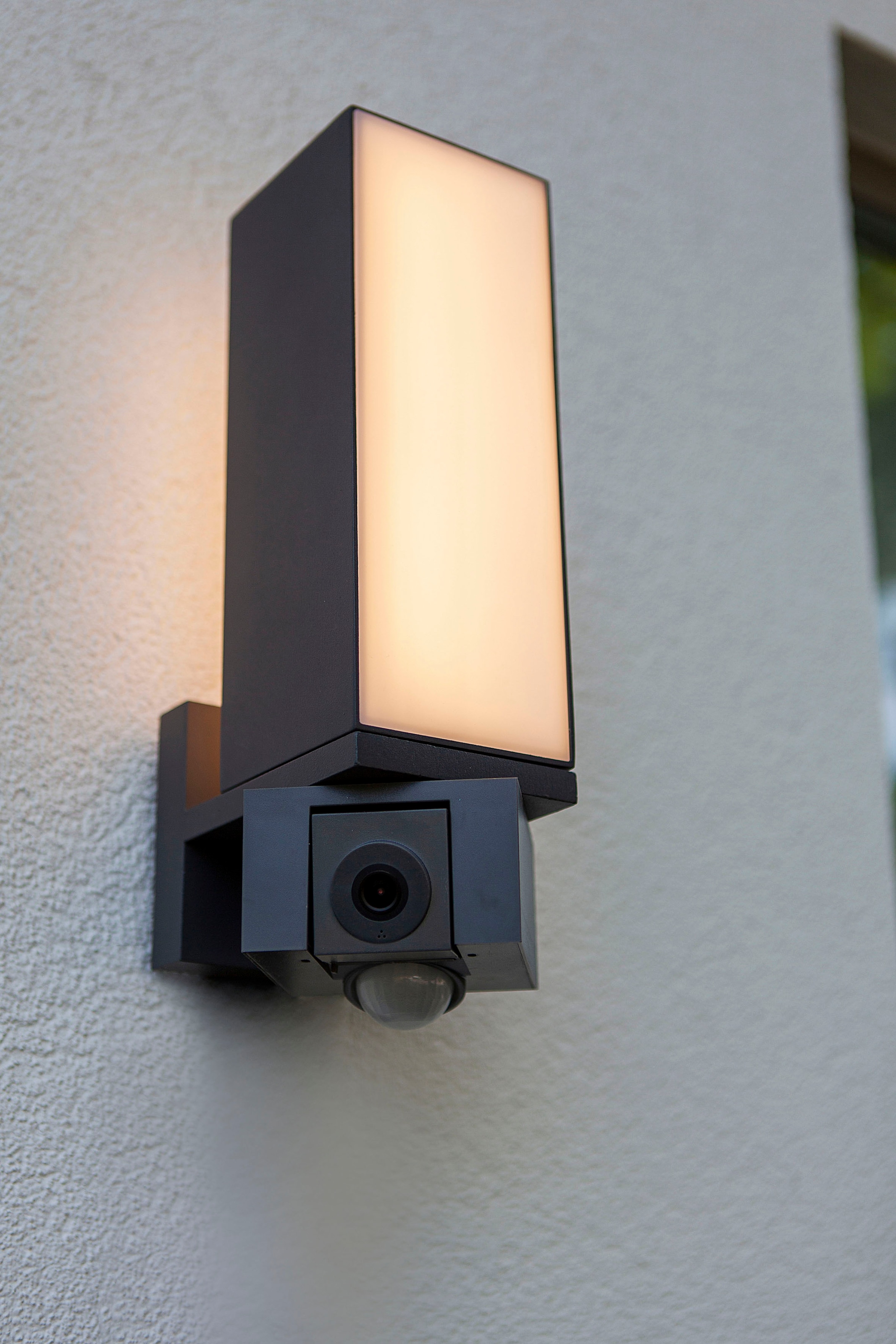 LUTEC Smarte Kameraleuchte XXL mit LED-Leuchte online 3 kaufen Garantie Smart-Home | »CUBA«, Jahren